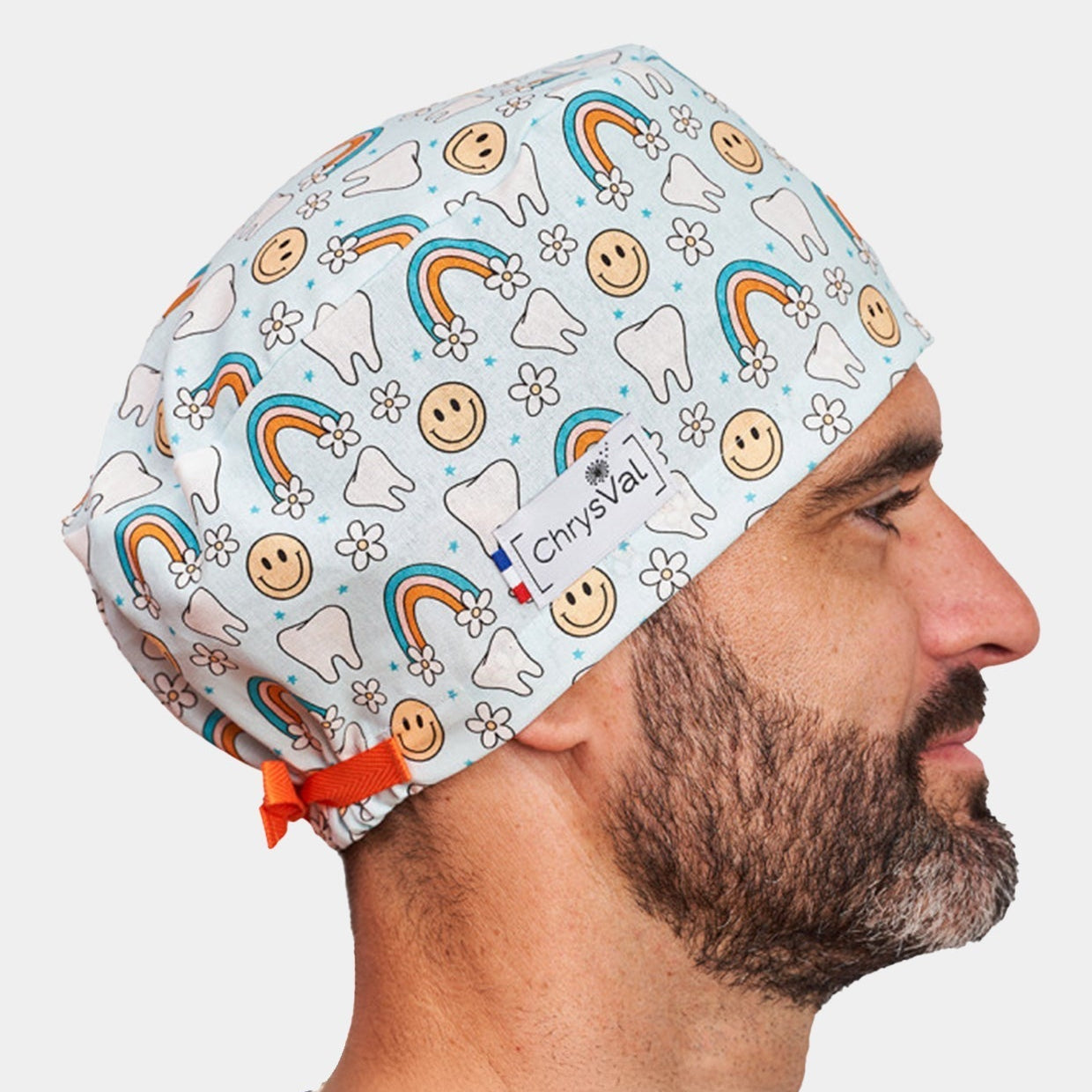 Gorros de quirófano sostenibles y con estilo: ChrysVal