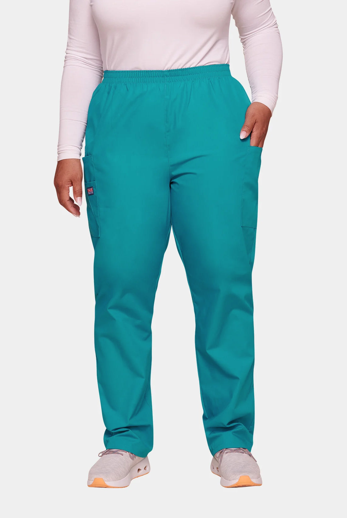 Cherokee Unisex Elasticated Scrub Trousers Teal