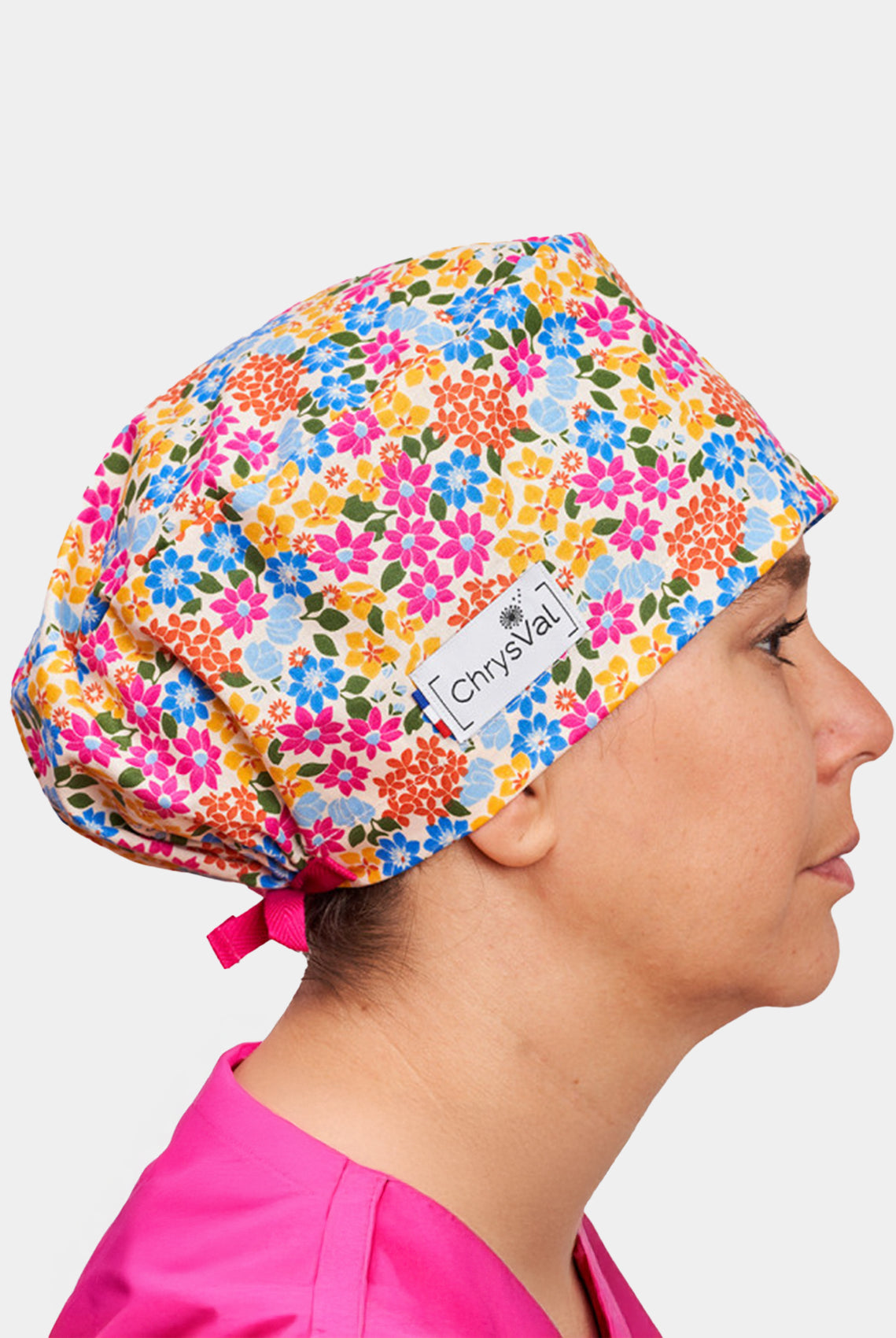 ChrysVal Long Hair Scrub Hat – Gladys women