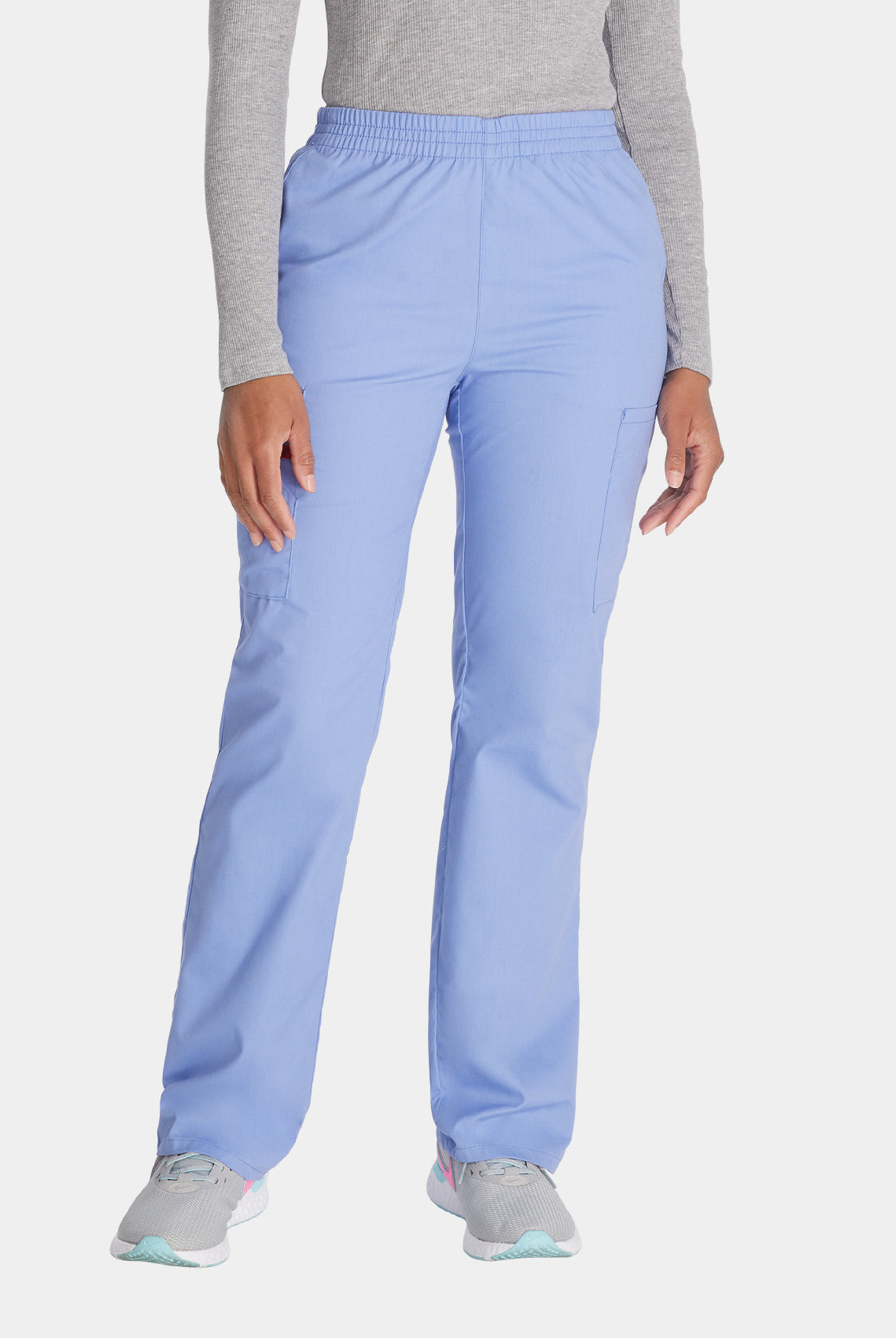 Dickies EDS Signature Ladies Natural Rise Tapered Leg Pull-on Scrub Trousers 86106-ceil