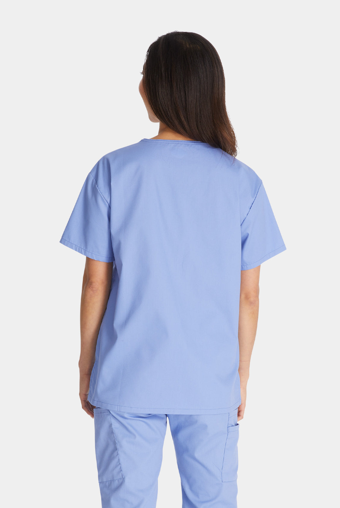 Dickies EDS Signature V-Neck Scrub Top DKE86706-Ceil-Back