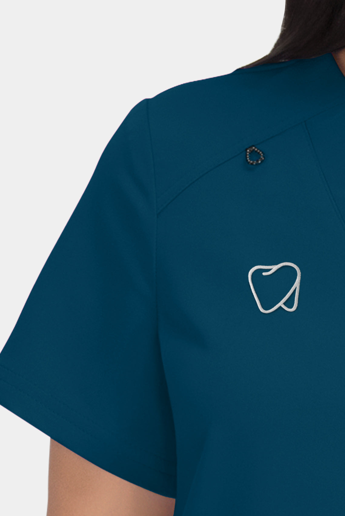 Hustle and heart Caribbean embroidery close-up