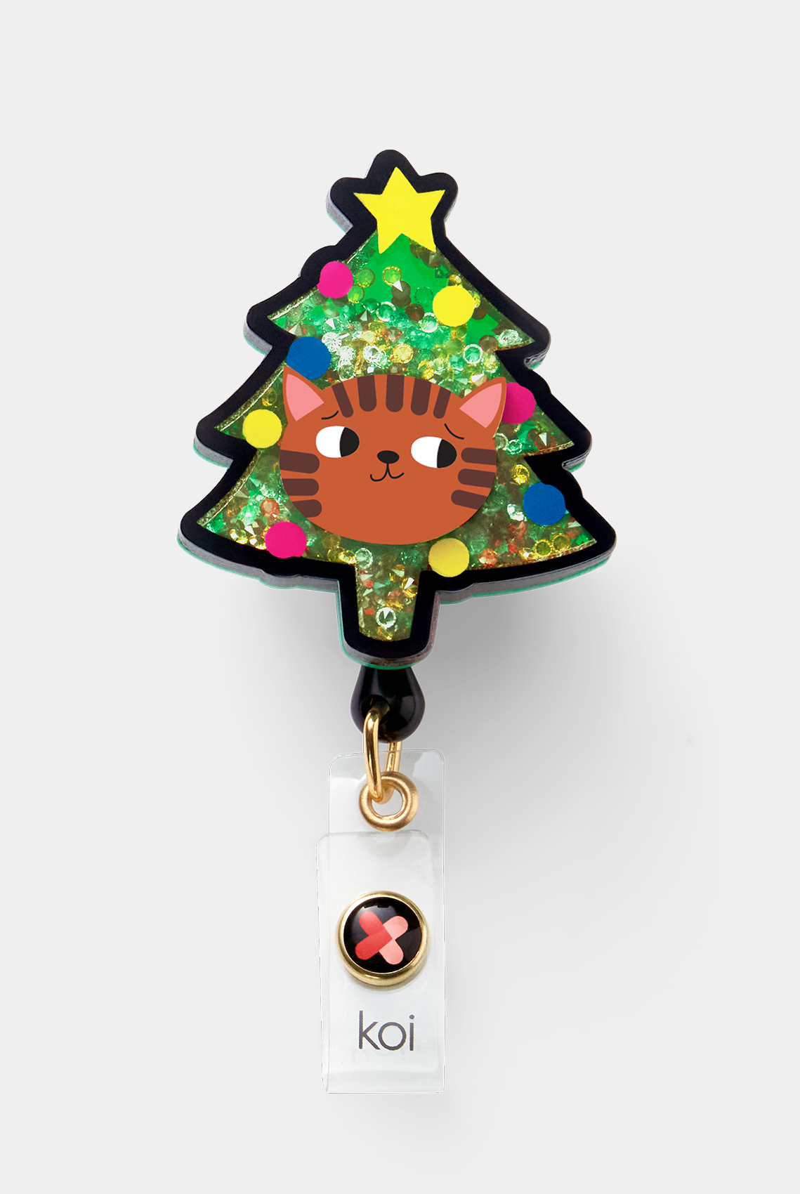 Koi Retractable Shaker Badge Reel Cat Tree