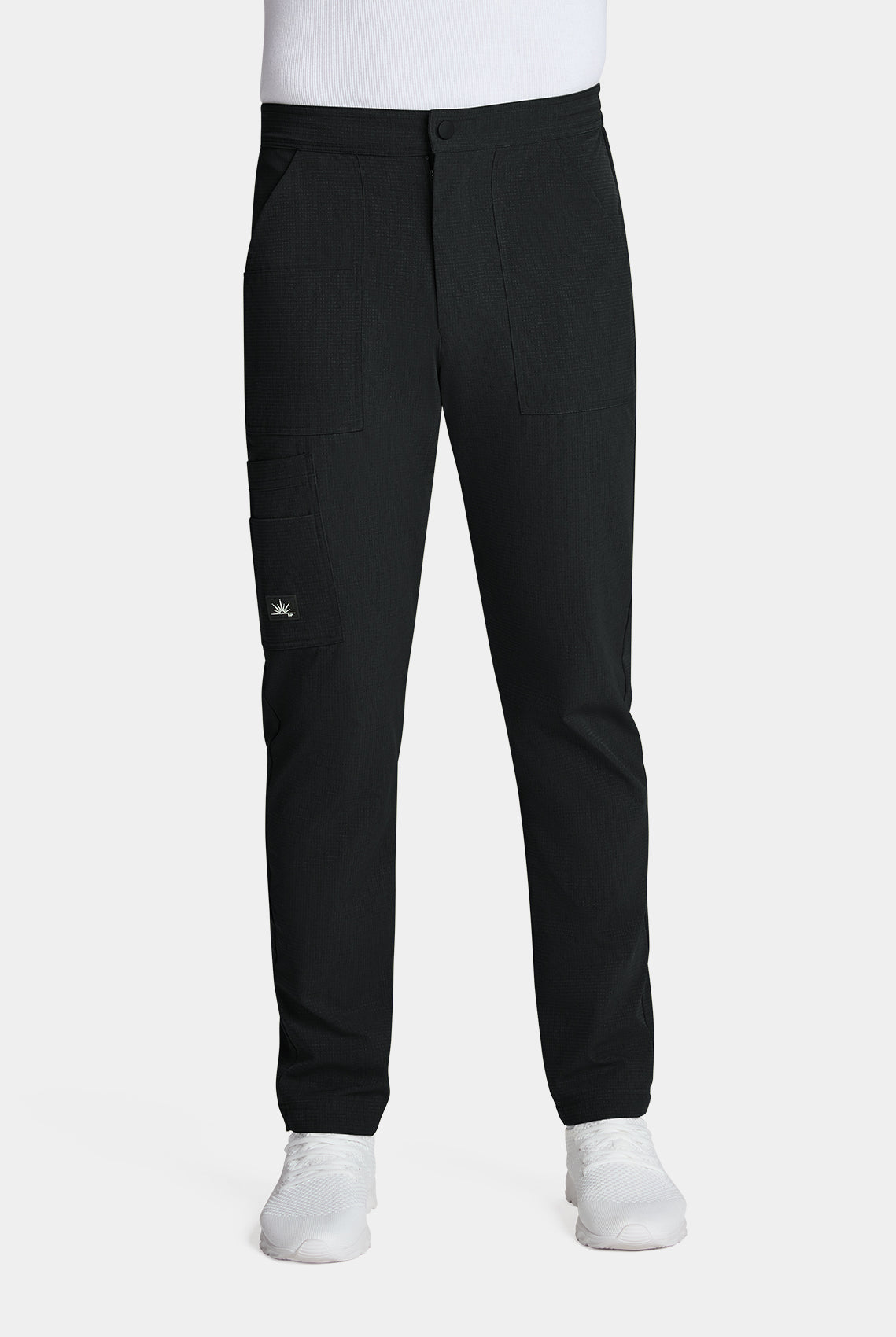 Men's Koi Solis black scrub trousers