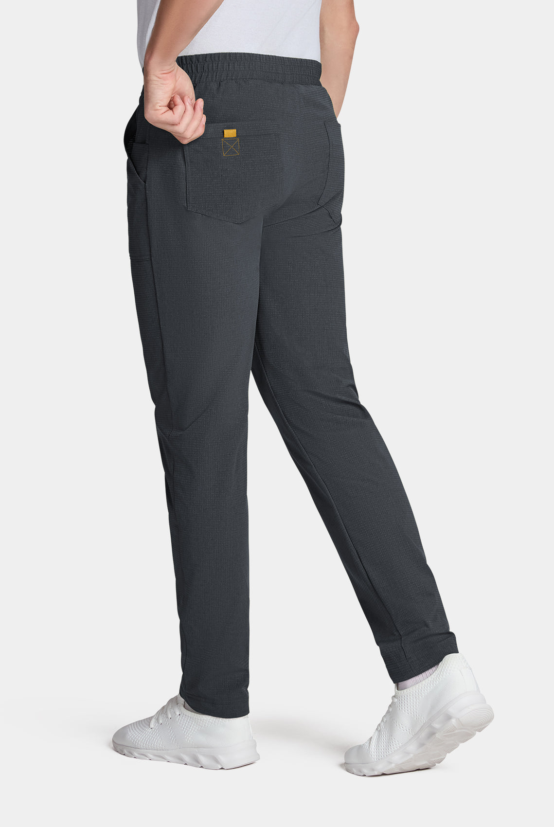 Men's Koi Solis scrub trousers charcoal