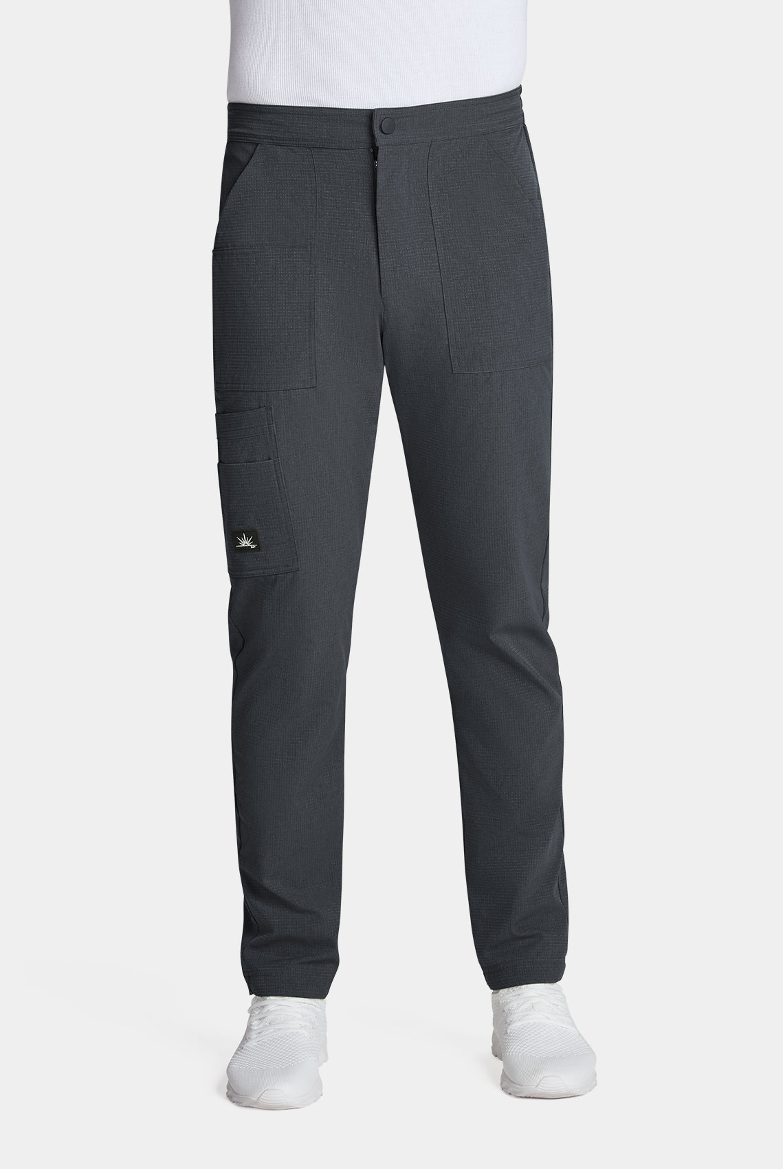 Men's Koi Solis scrub trousers charcoal