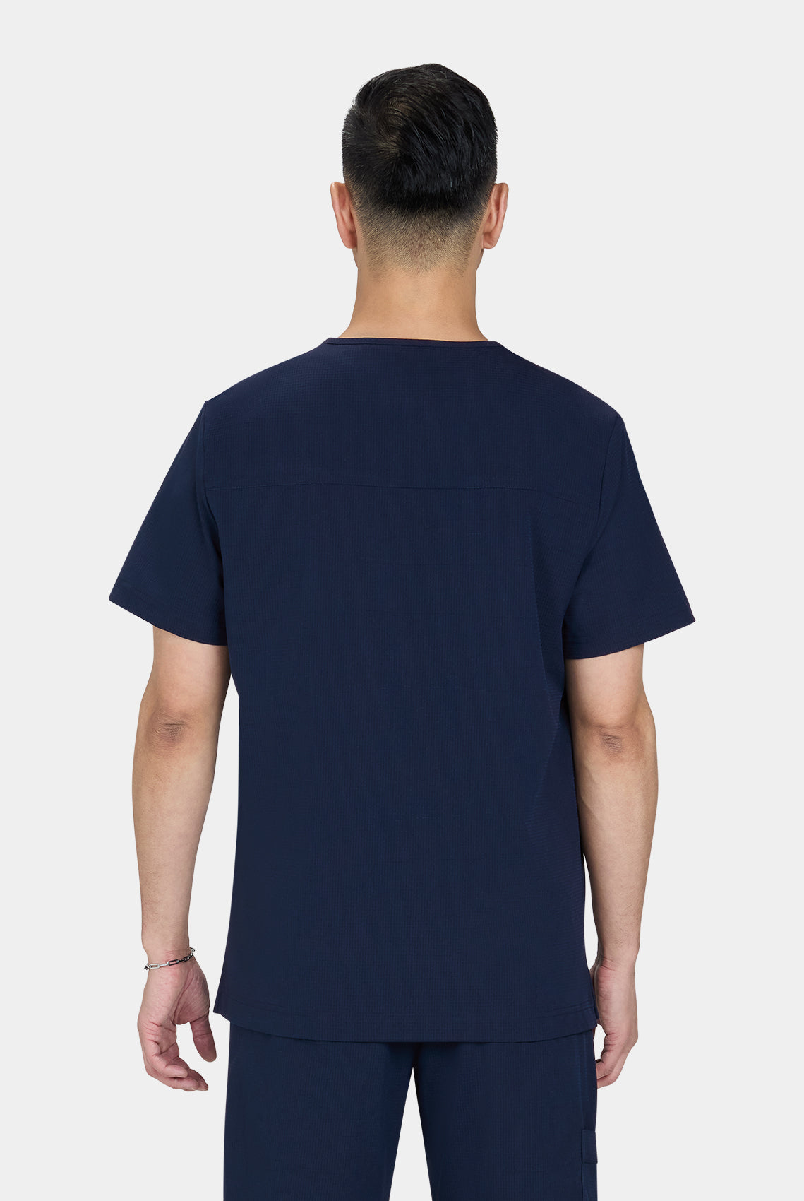 Men's Koi Solis Caldwell scrub top navy