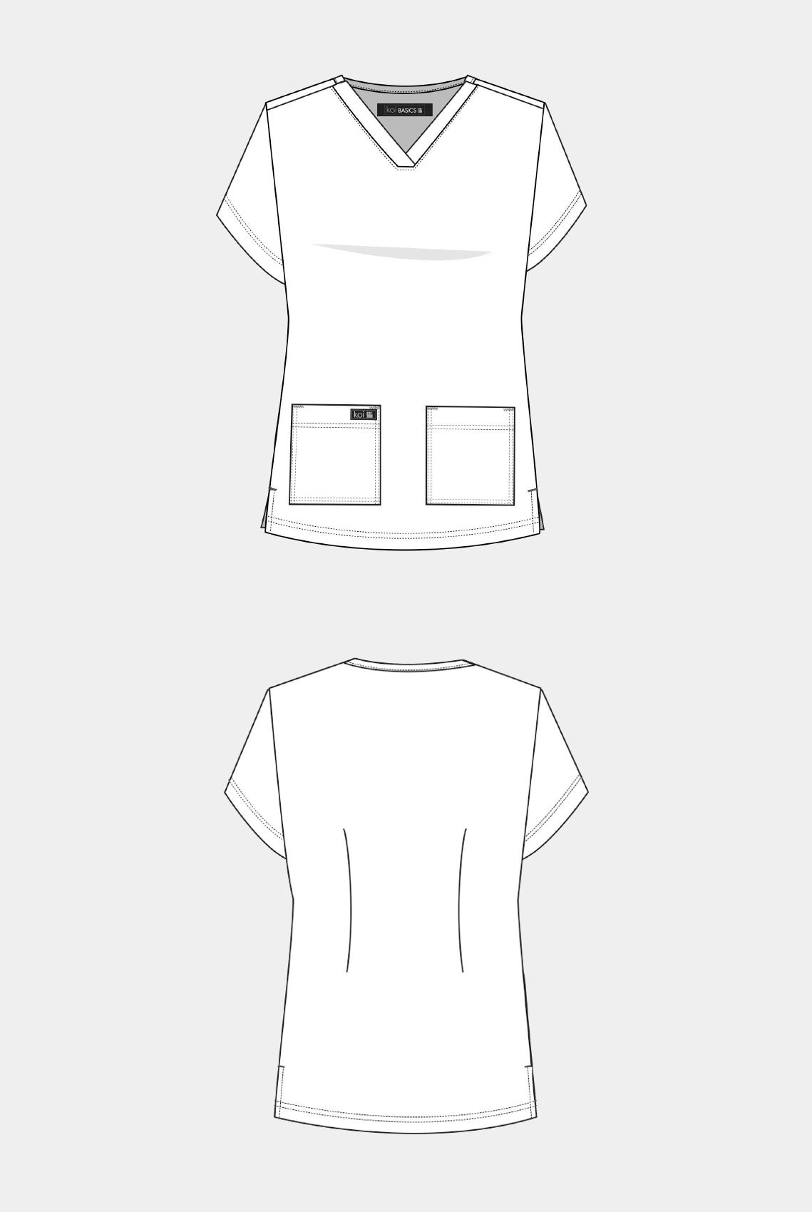 Koi Basics Women's Leslie Top Sketch.jpg__PID:6db13cca-db51-4cc4-b542-a2ddad1097a9