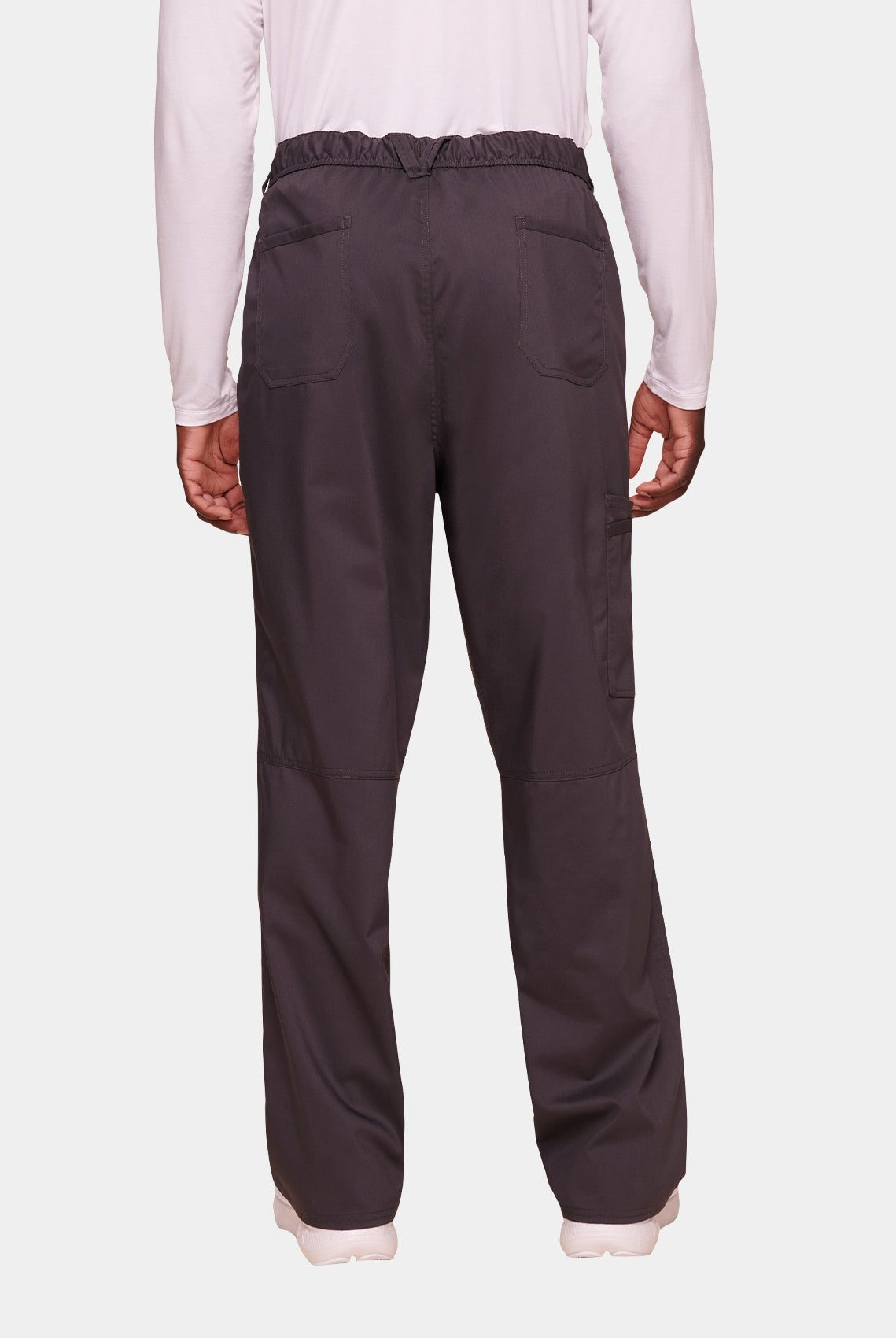 Cherokee WW Revolution Men's Mid Rise Tapered Leg Scrub Trousers WWE140-Pewter-Back
