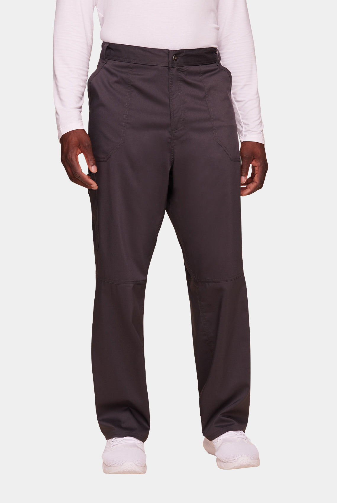 Cherokee WW Revolution Men's Mid Rise Tapered Leg Scrub Trousers WWE140-Pewter