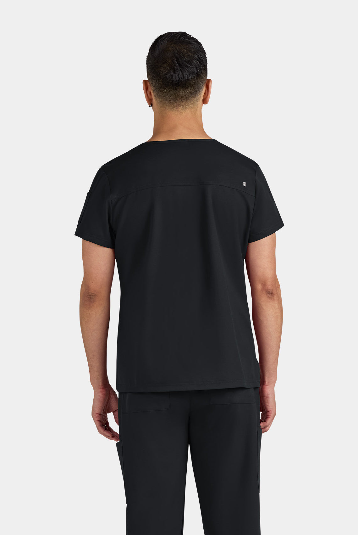 Koi Cureology Arthro Scrub Top - Black - Back