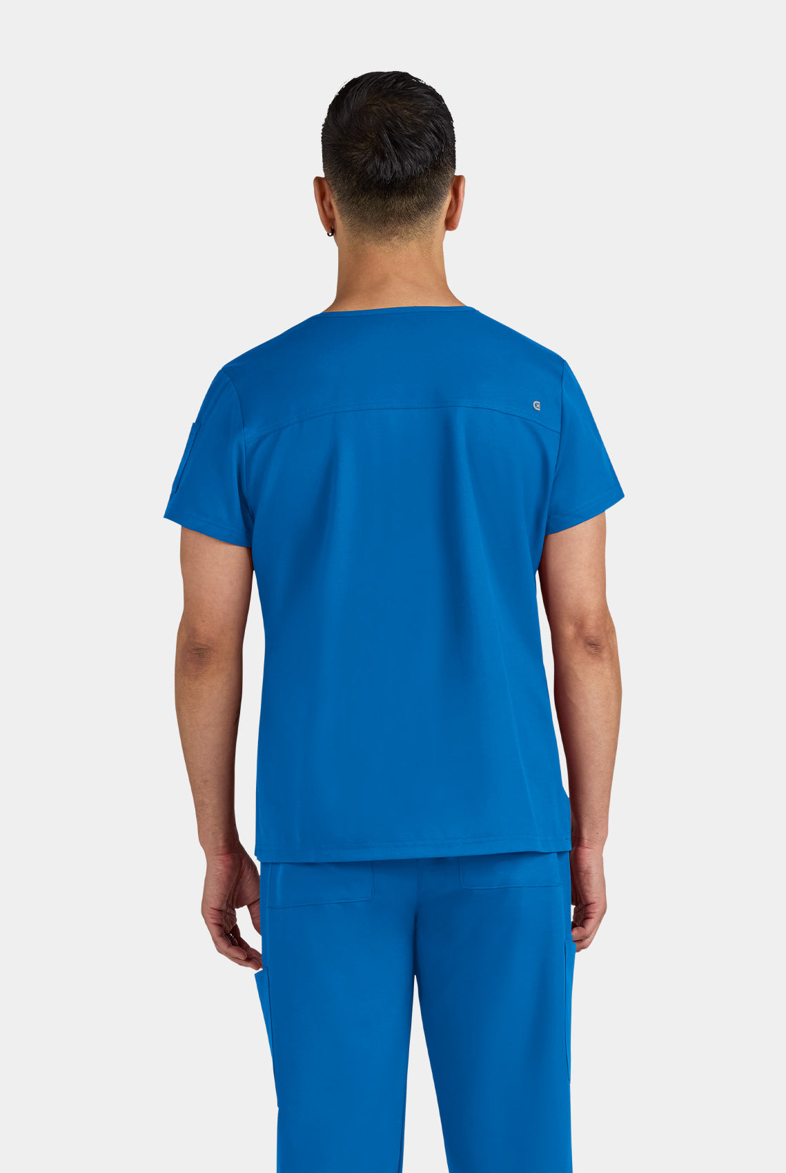 Koi Cureology Arthro Scrub Top - Royal - back