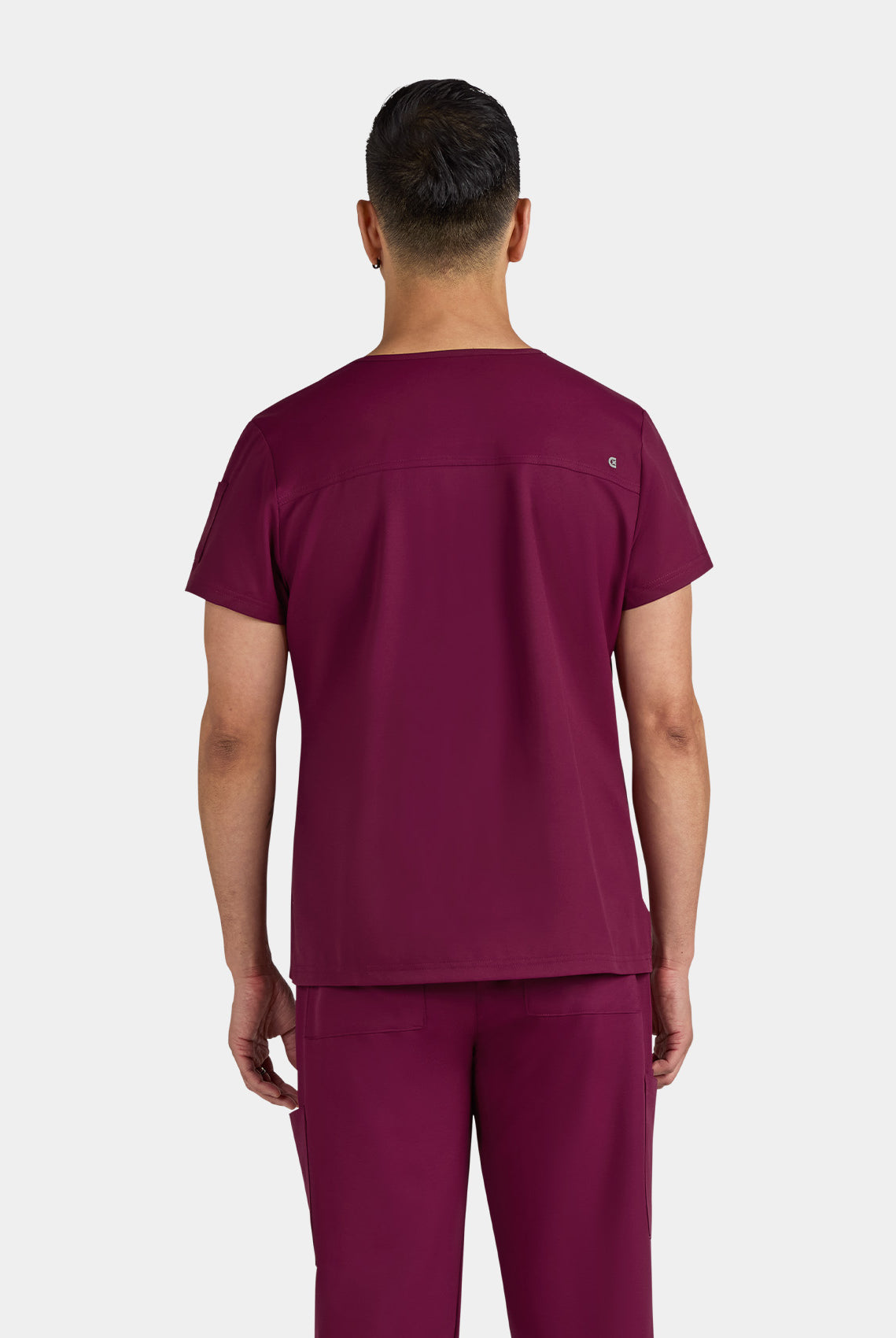 Koi Cureology Arthro Scrub Top - Wine - back