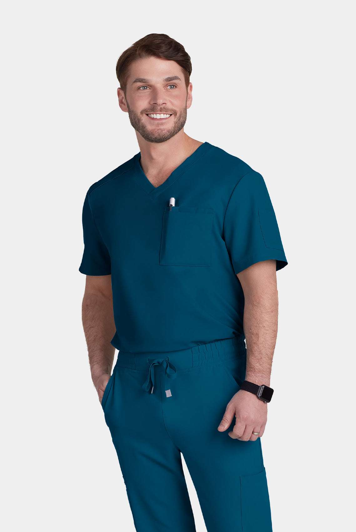 Koi Cureology Arthro Scrub Top - Caribbean