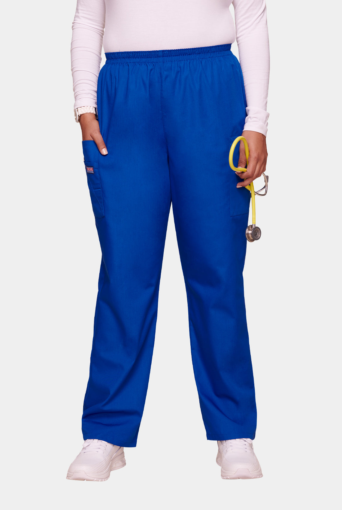 Cherokee Unisex Elasticated Scrub Trousers-Royal