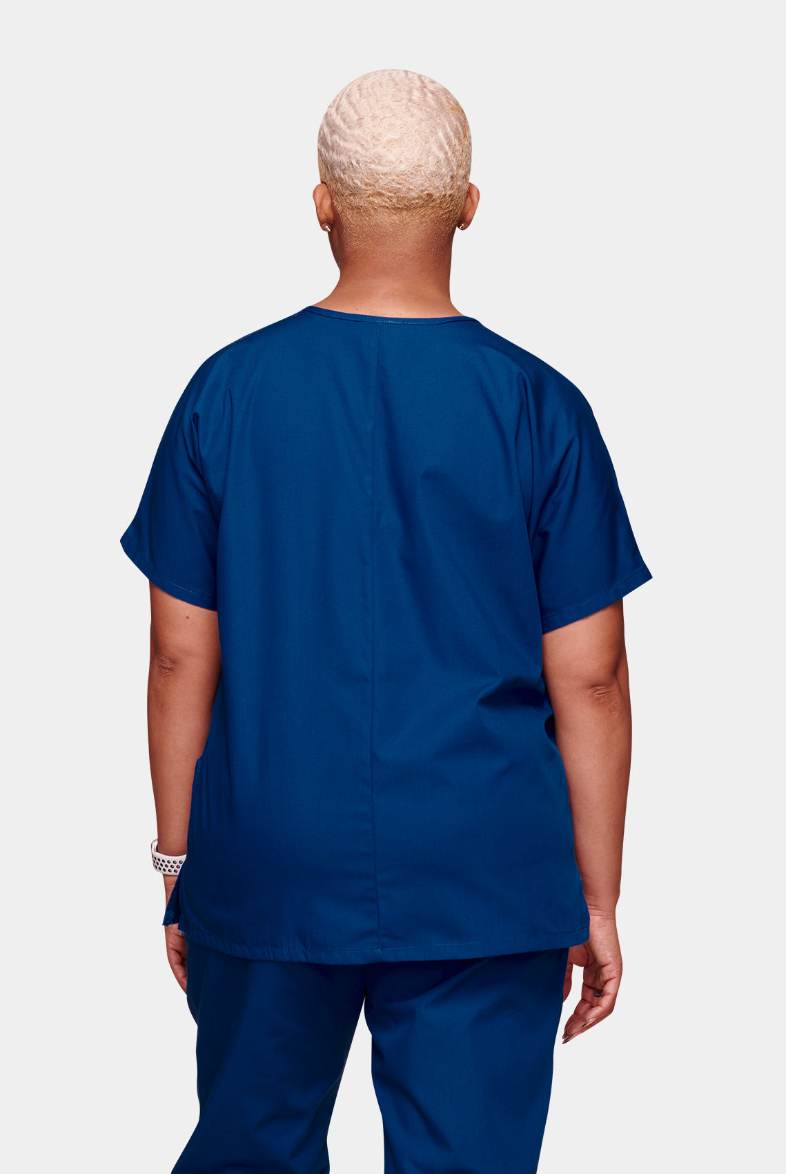 Cherokee Unisex Scrub Top - Galaxy - Back