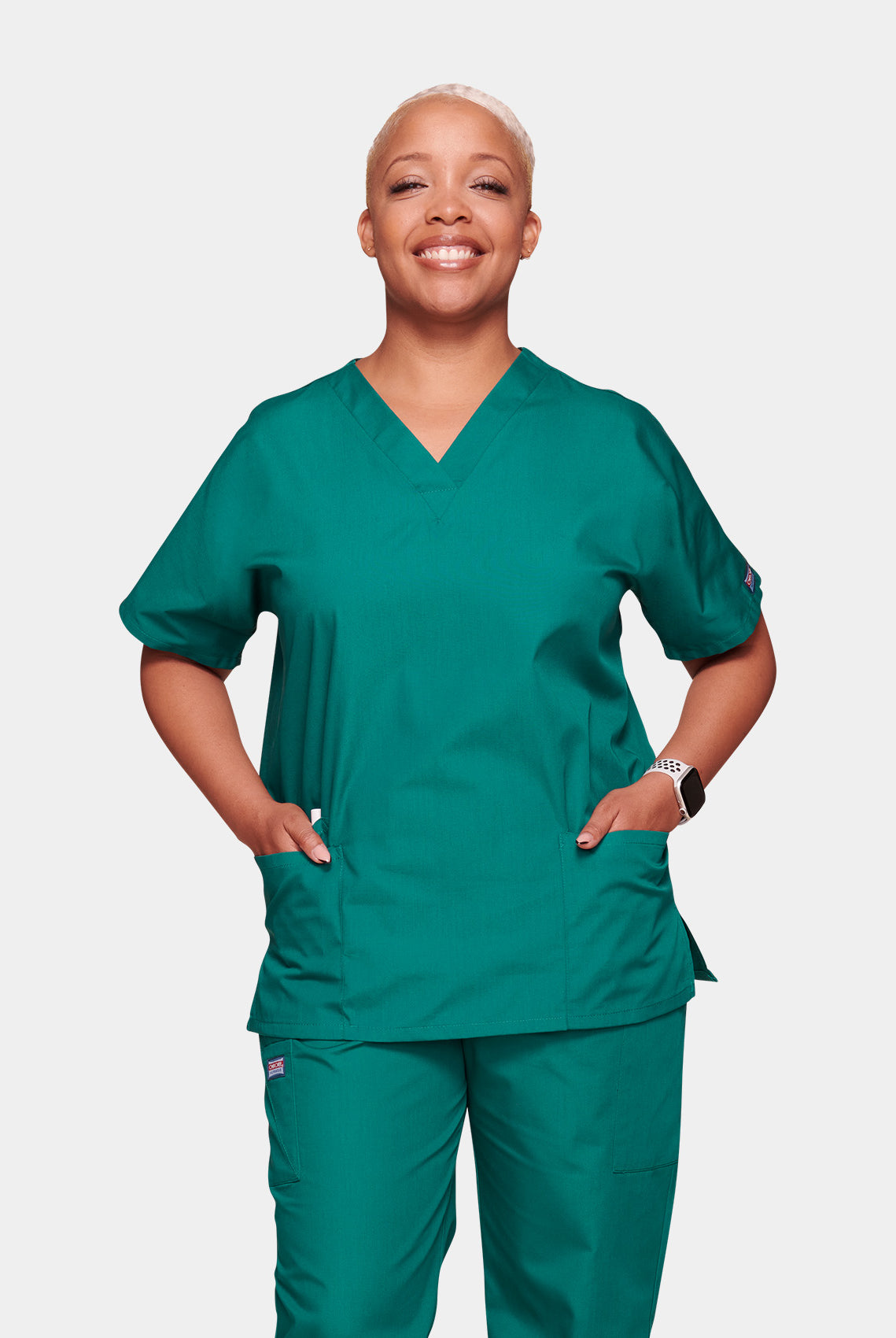 Cherokee Unisex Scrub Top - Hunter