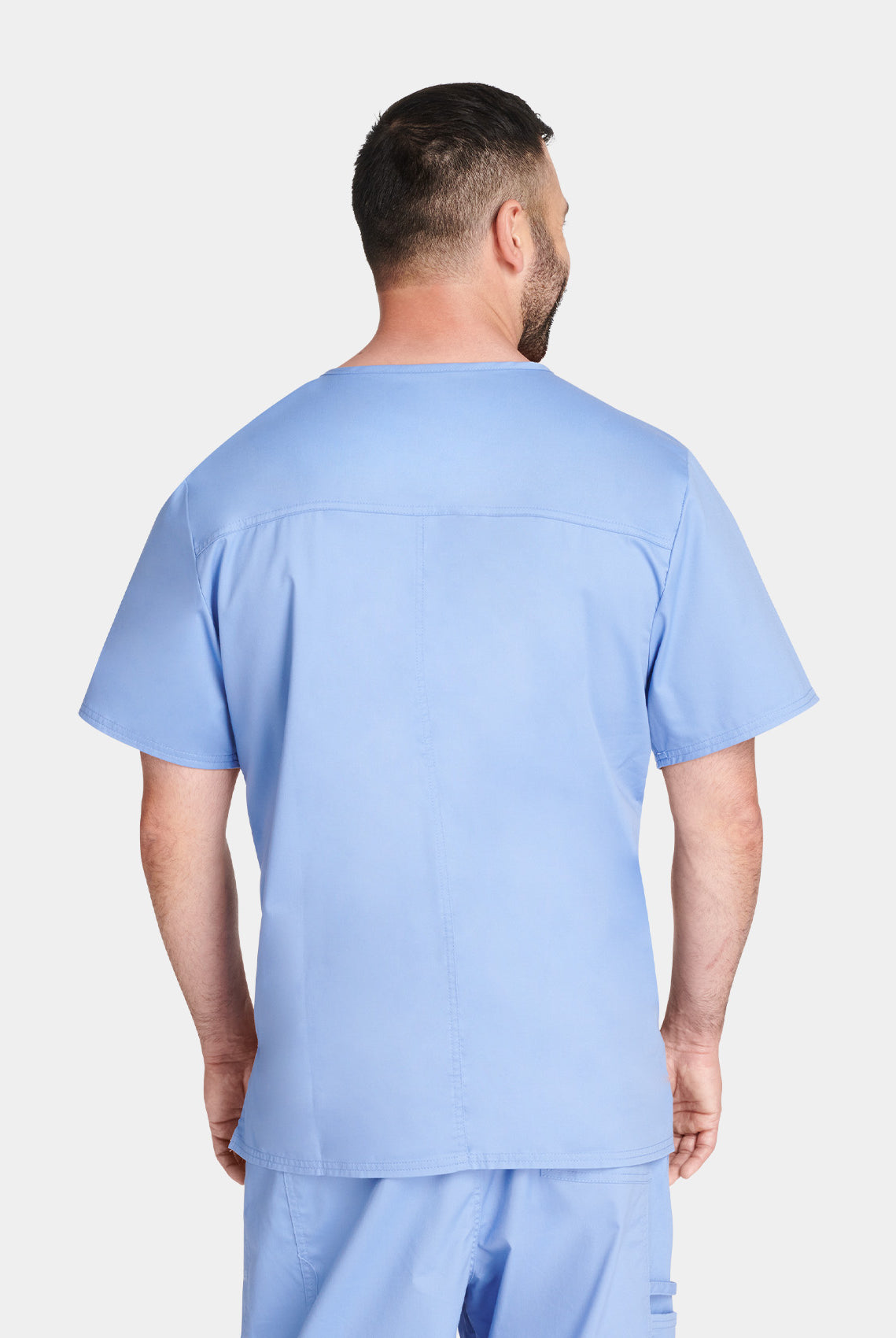 Cherokee Core Stretch Unisex V-Neck Scrub Top WWE4725-Ceil-Back