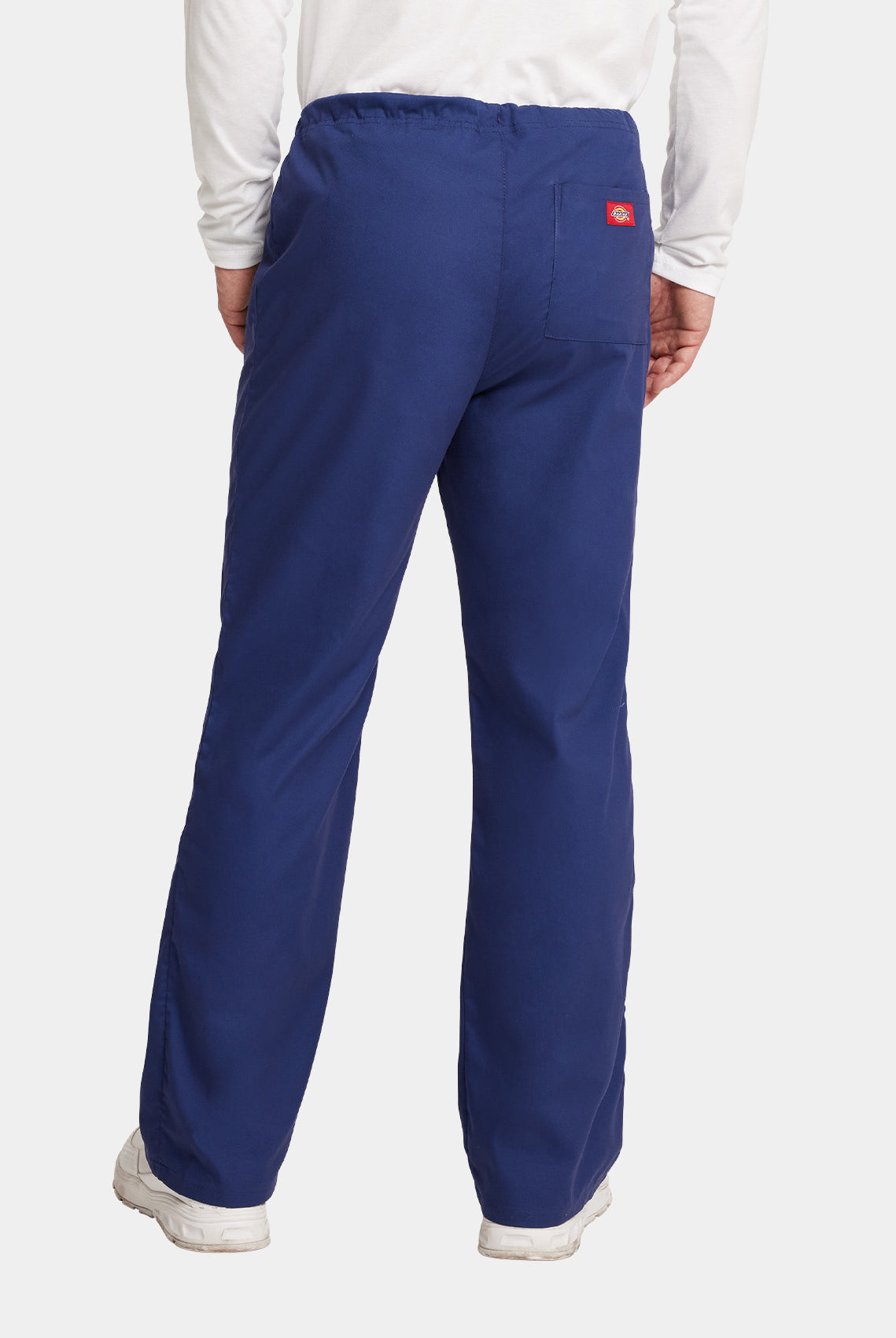Dickies EDS Signature Unisex Drawstring Scrub Trousers 83006-Navy-Back