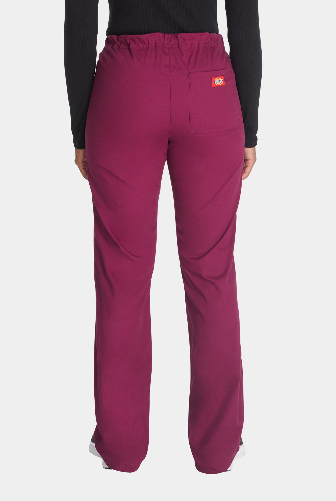 Dickies EDS Signature Unisex Drawstring Scrub Trousers 83006-Wine-Back