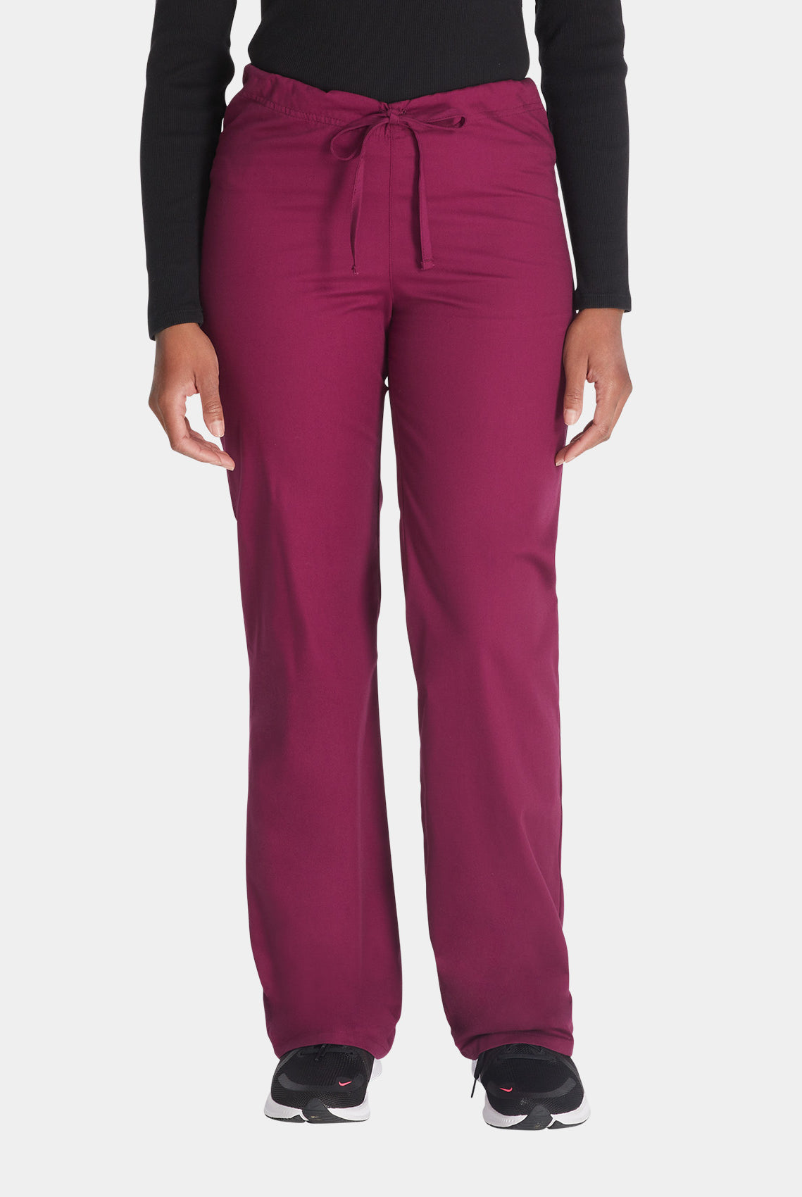 Dickies EDS Signature Unisex Drawstring Scrub Trousers 83006-Wine