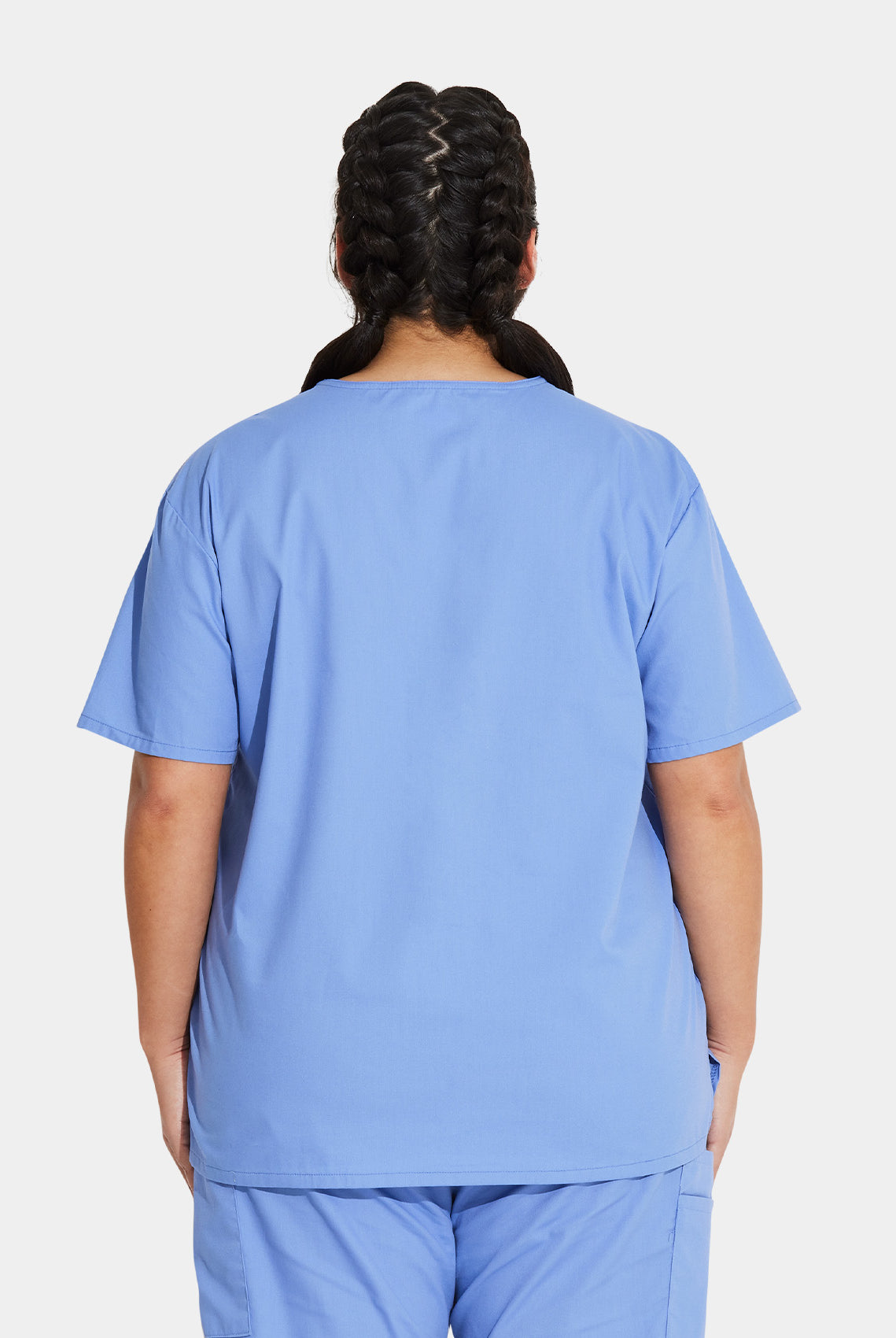 Dickies EDS Signature Unisex Tuckable V-Neck Scrub Top DKE83706-Ceil