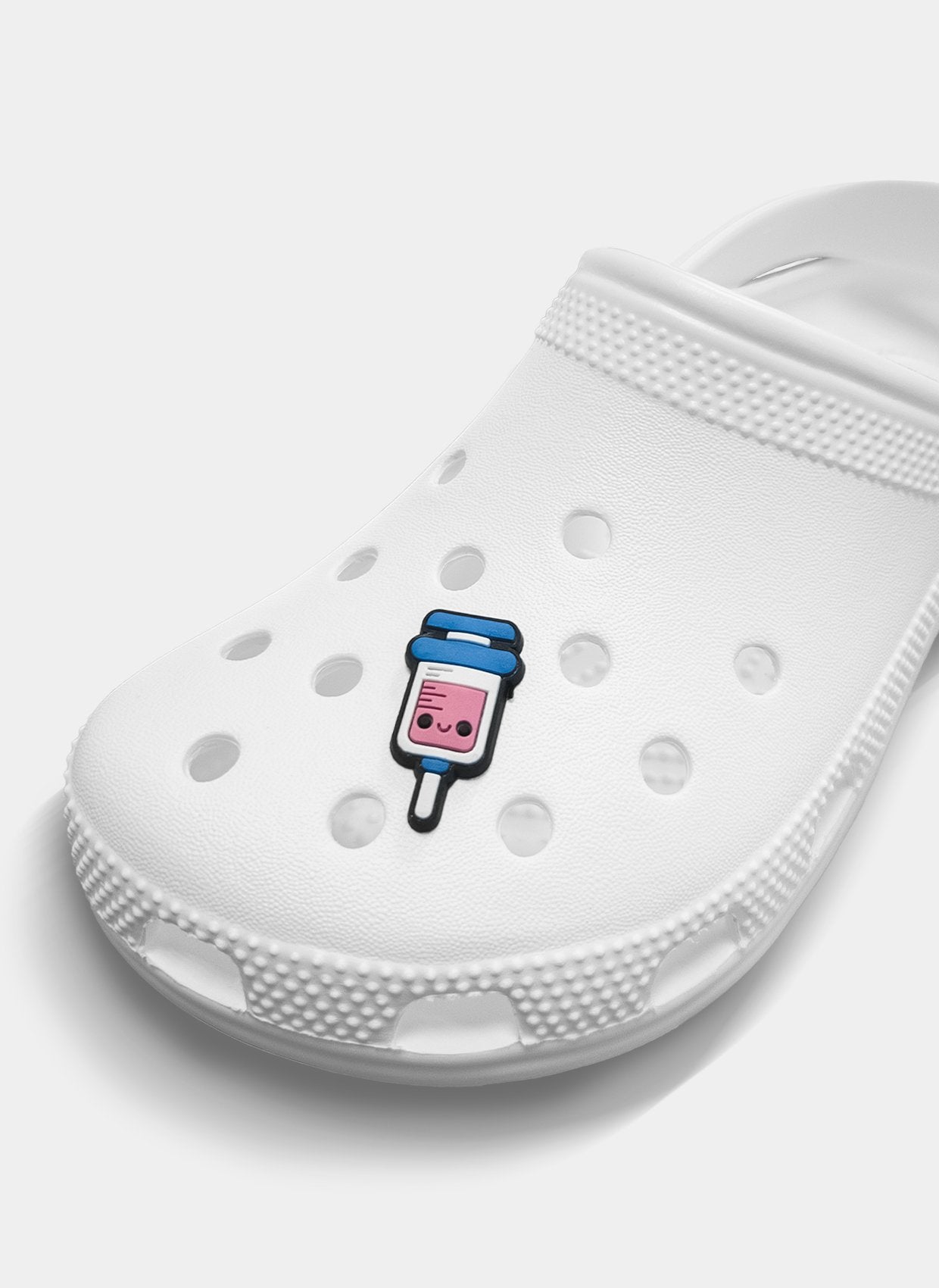 clog charm nurse little lifesaver shot