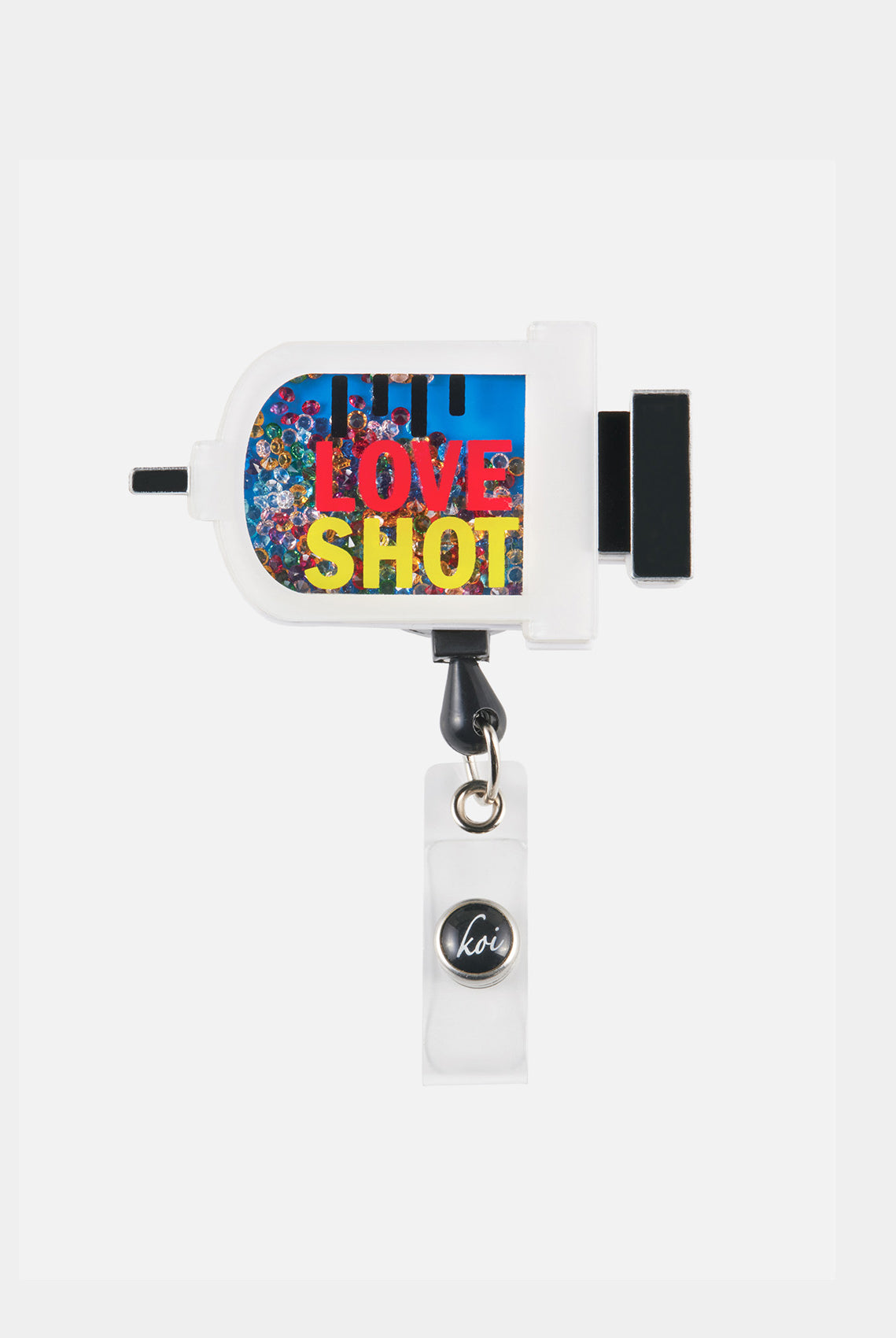 Koi Retractable Badge Reel - Love Shot