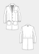 Koi Next Gen Men's Everyday Consultation Lab Coat - Sketch