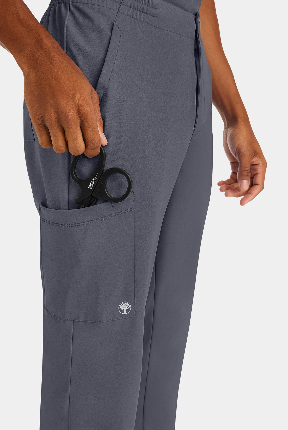 Healing Hands Ryan Scrub Trousers - Pewter