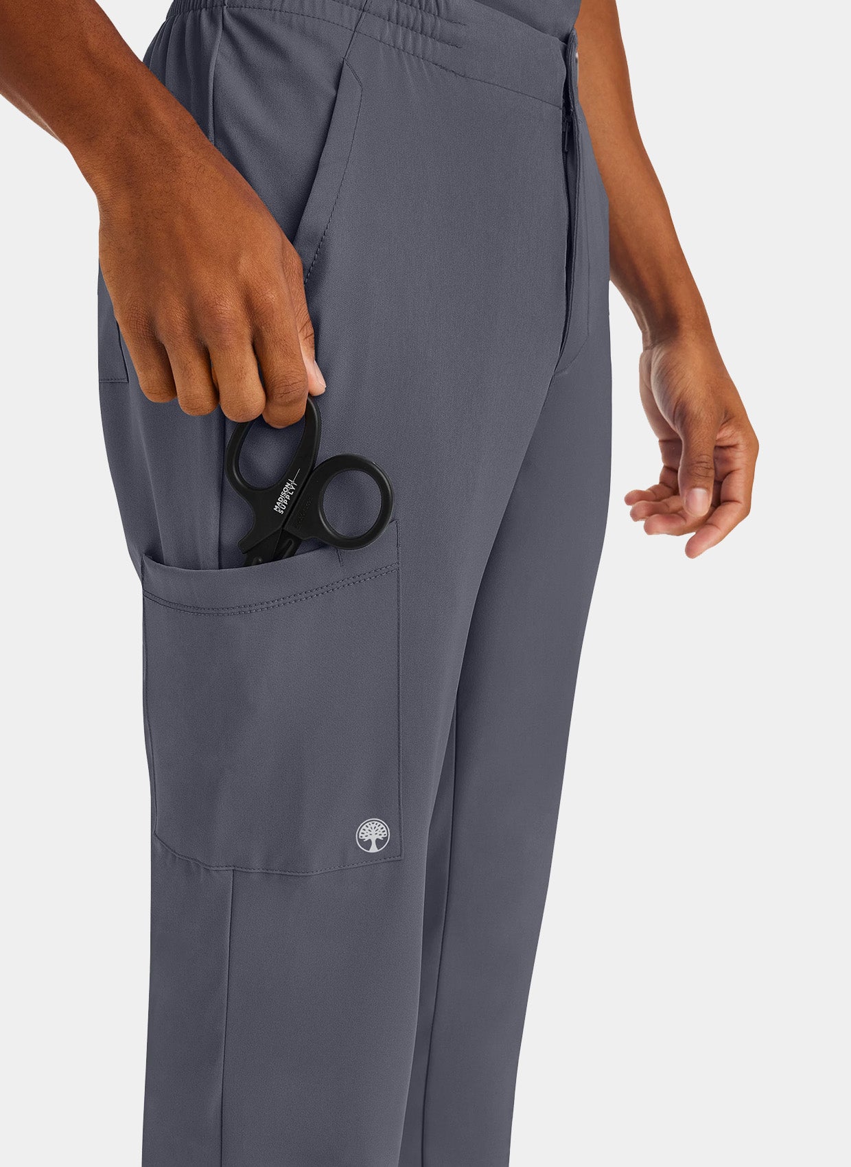 Healing Hands Ryan Scrub Trousers - Pewter