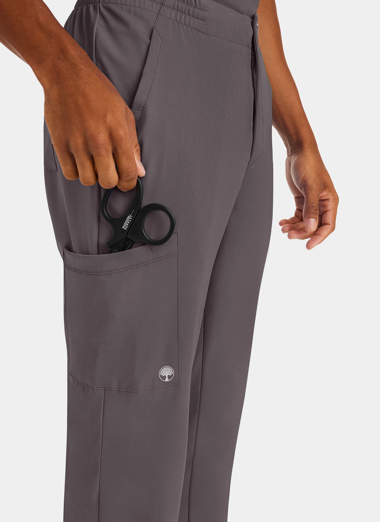 Healing Hands Ryan Scrub Trousers - Pewter