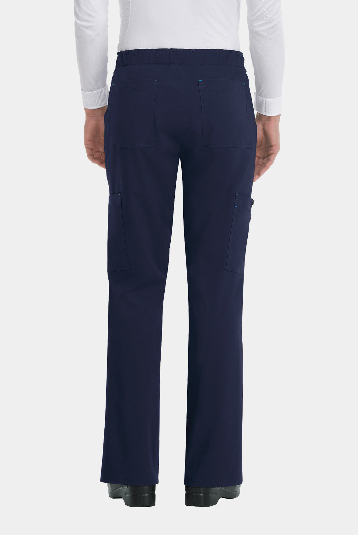 Koi Basics Luke Scrub Trousers - Navy - Back