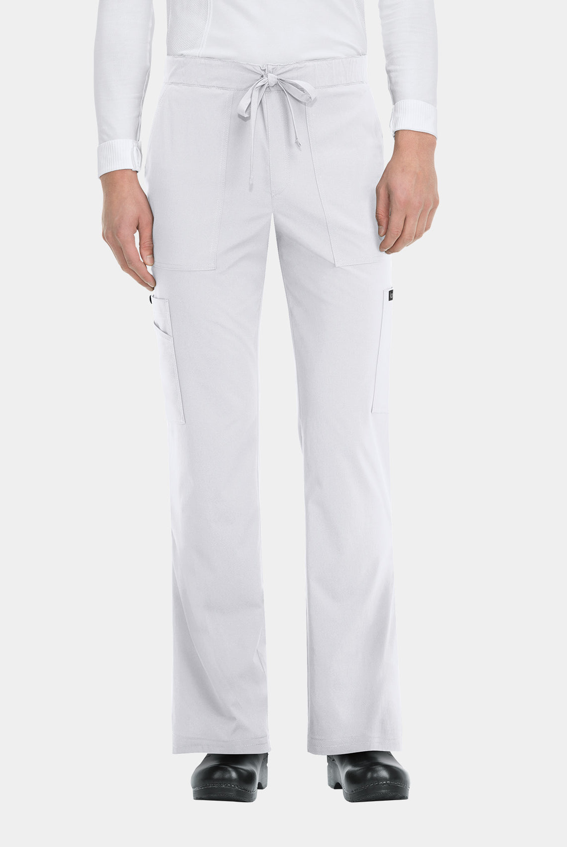Koi Basics Luke Scrub Trousers - White