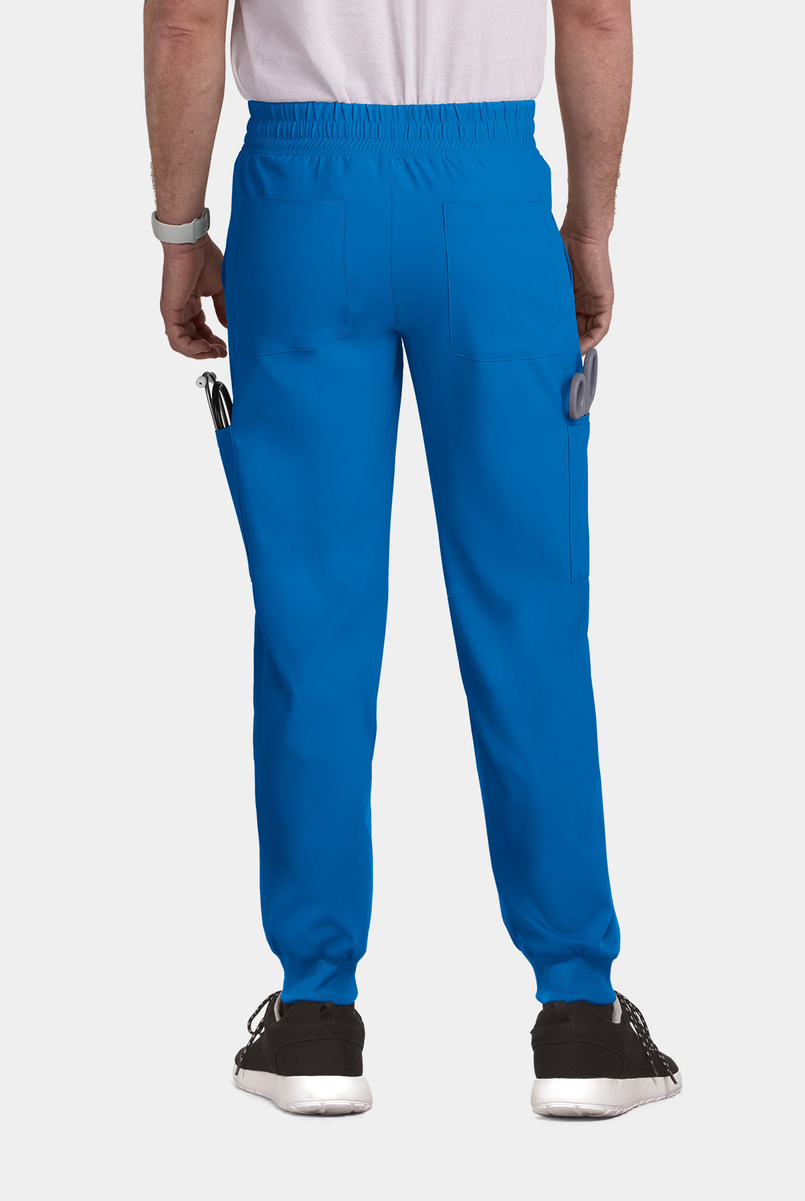 Koi Cureology Connective Scrub Joggers - Royal - back
