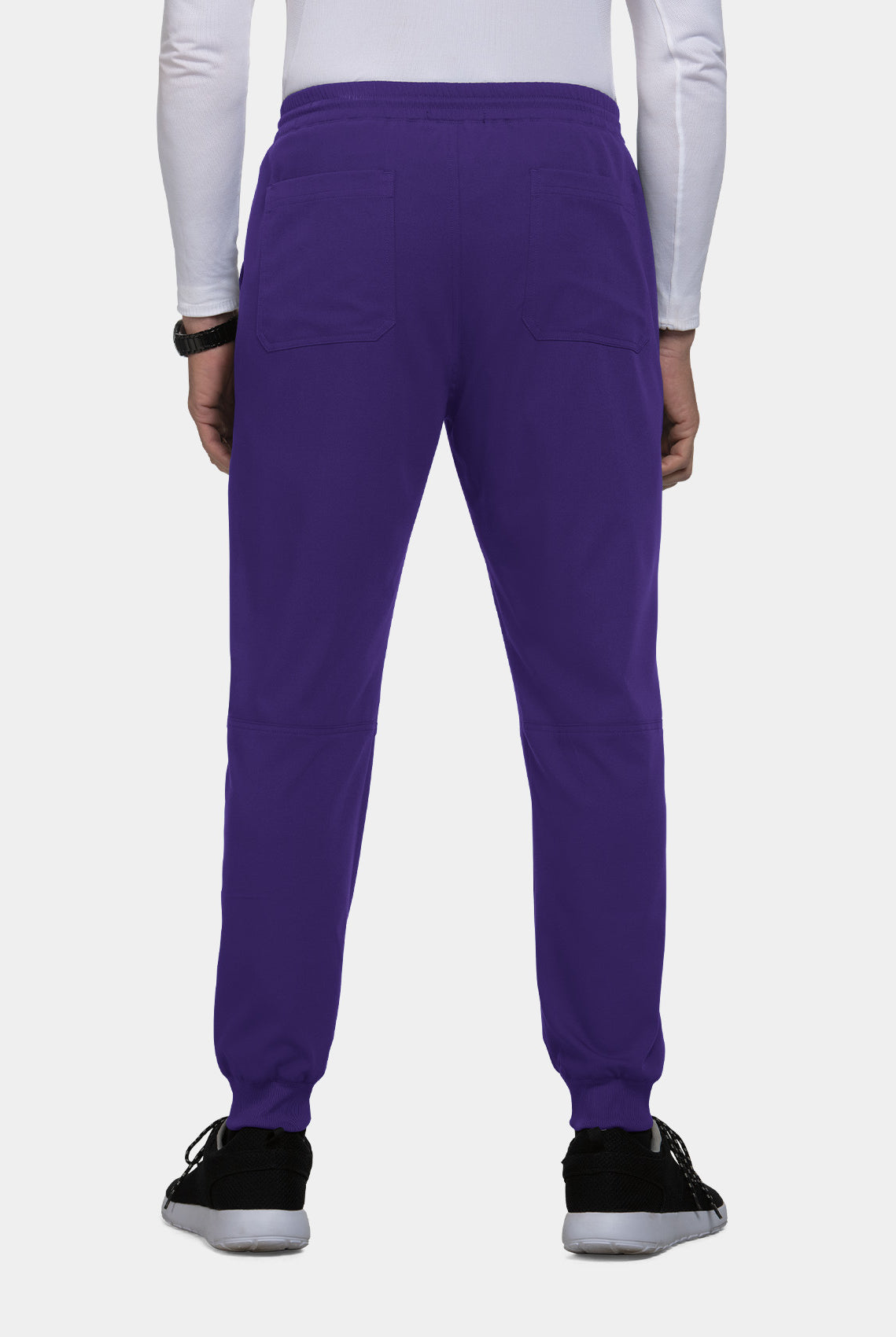 Koi Next Gen Day To Night Scrub Joggers - Grape - Back