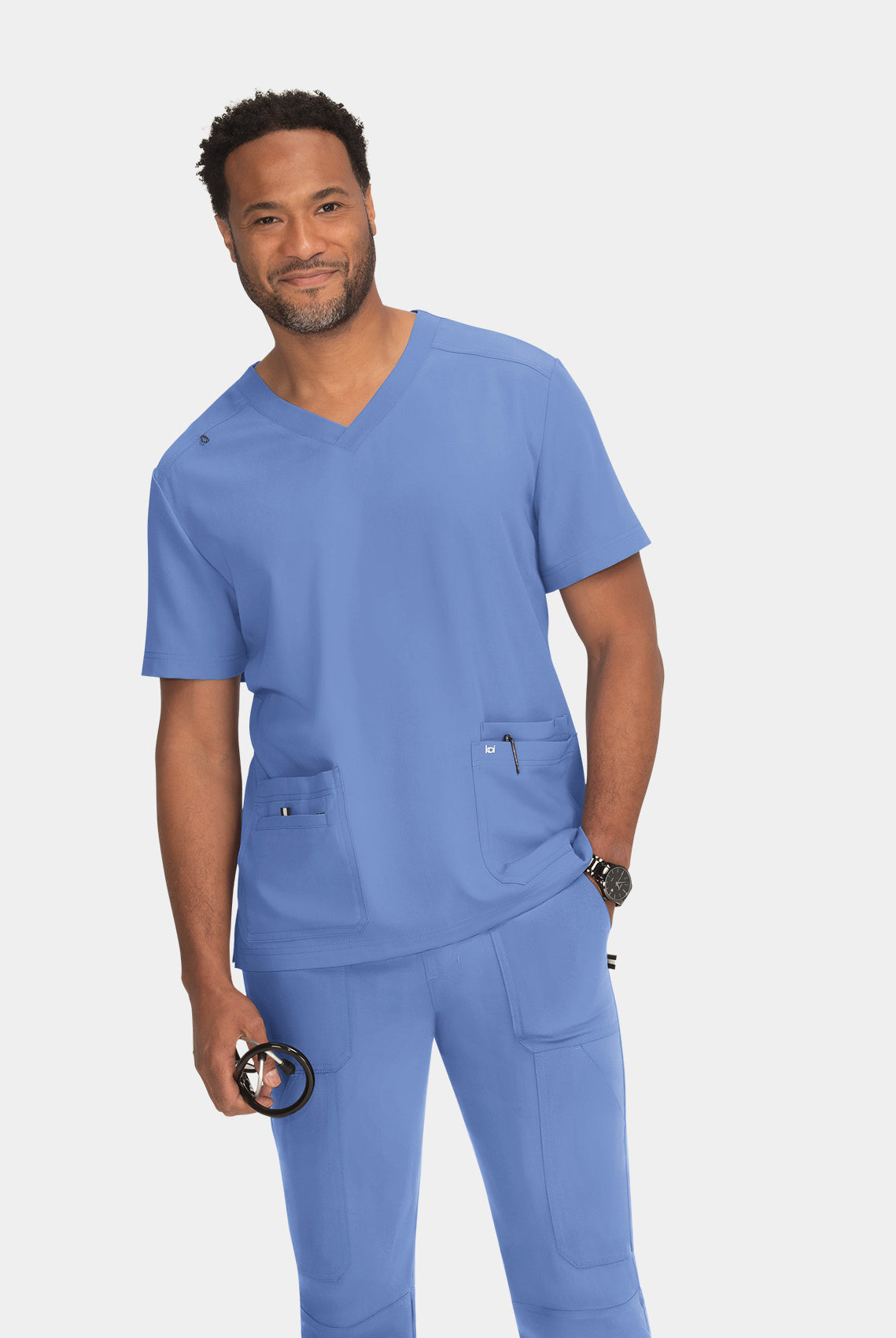 Koi Next Gen Free To Be Scrub Top- True Ceil