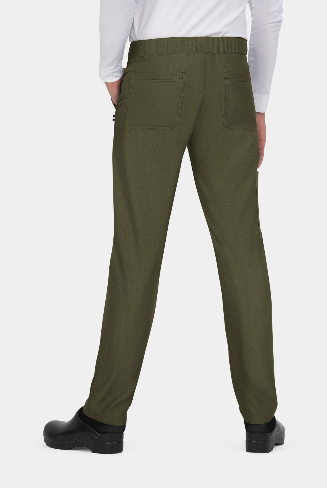 Koi Next Gen Make It Happen Scrub Trousers- Olive - Back