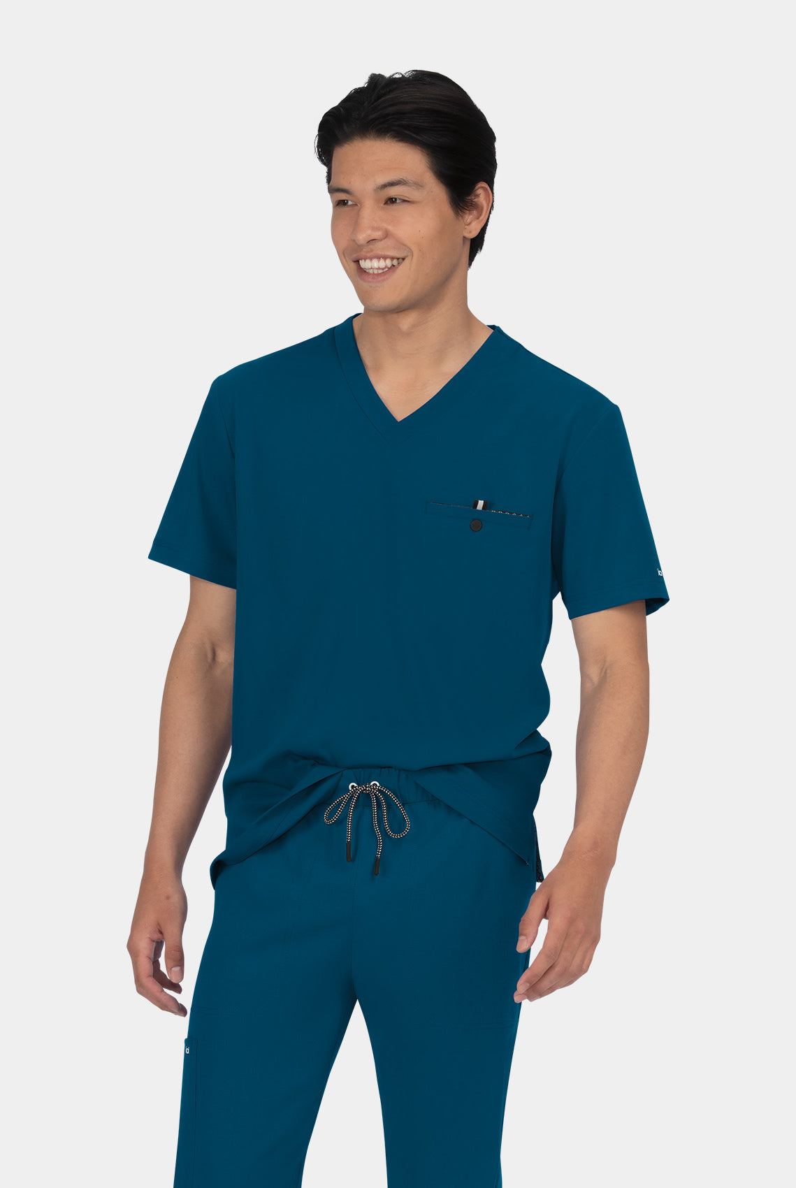 Koi Next Gen On Call Scrub Top- Caribbean