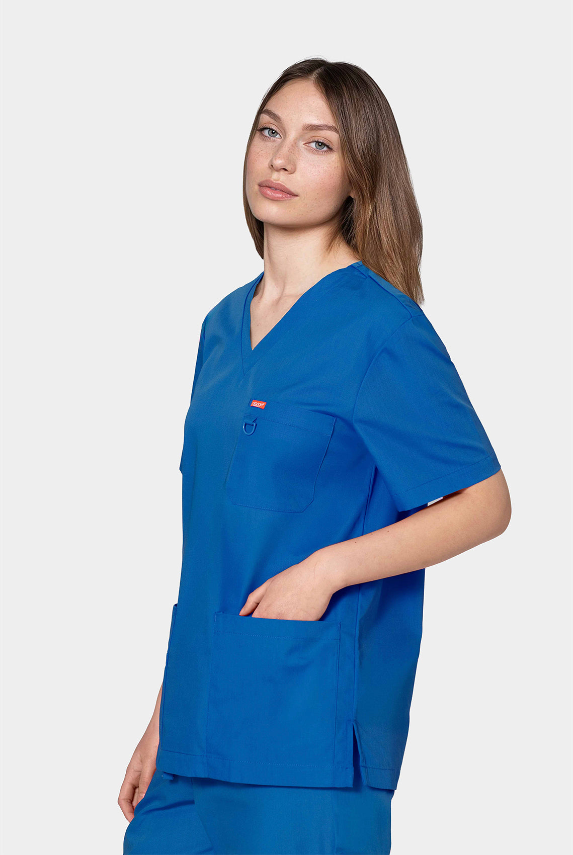 Orange Standard Balboa Scrub top Royal
