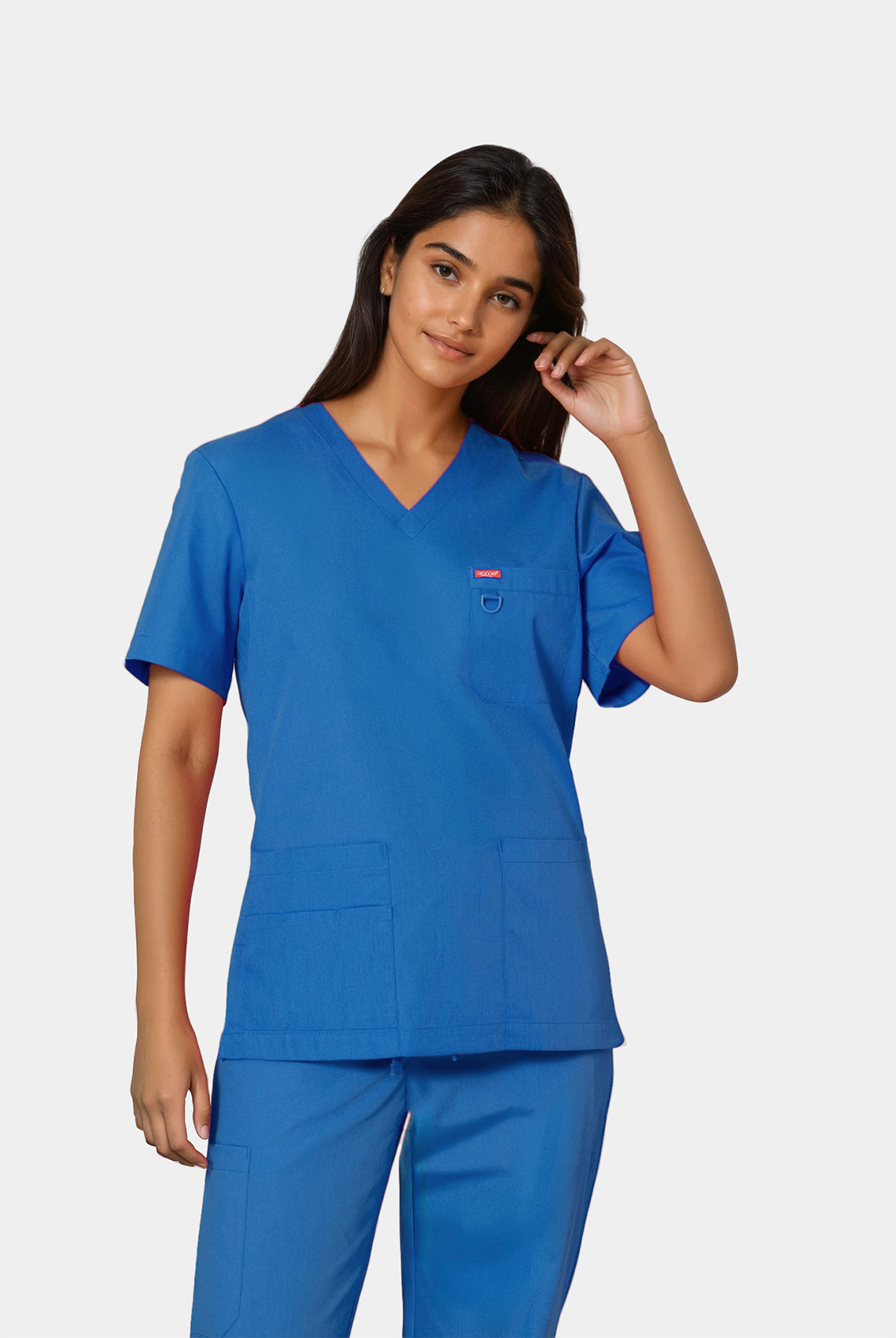 Orange Standard Balboa Scrub top Royal