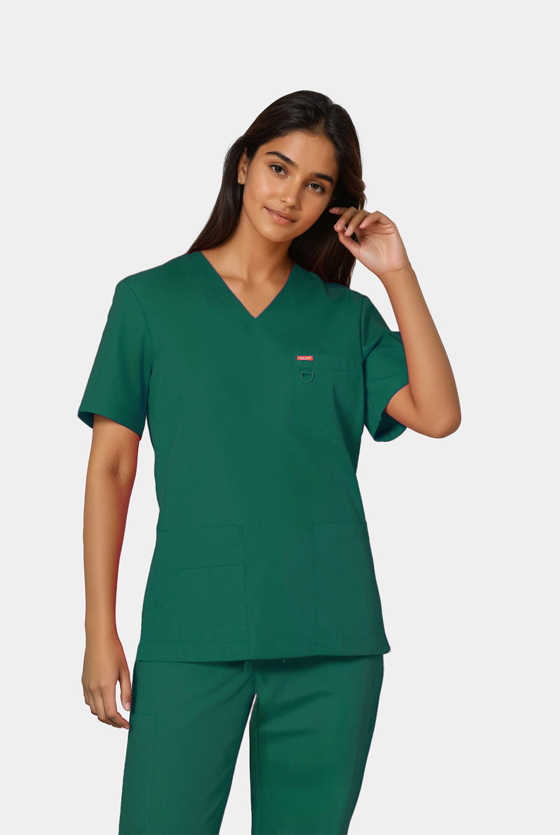 Orange Standard Balboa Scrub top Hunter
