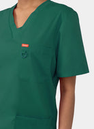 Orange Standard Balboa Scrub top Hunter