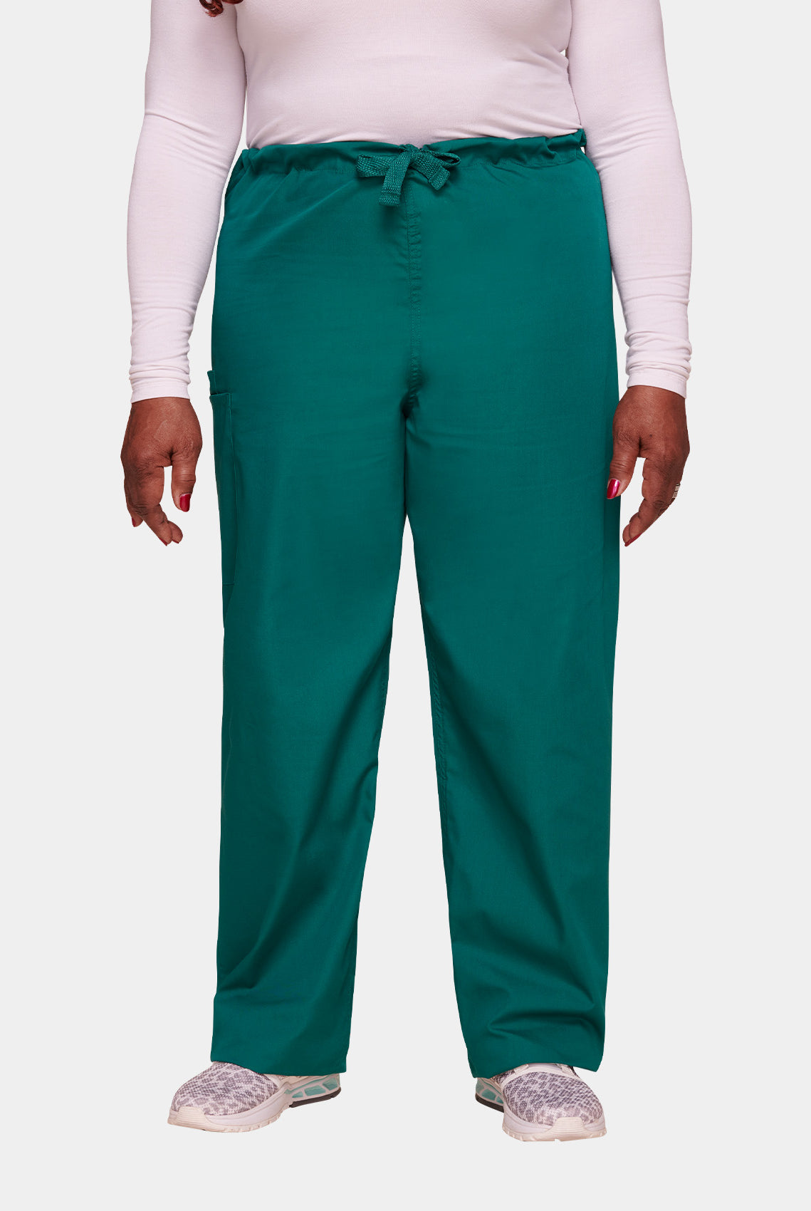 Cherokee Unisex Drawstring Scrub Trousers-Hunter