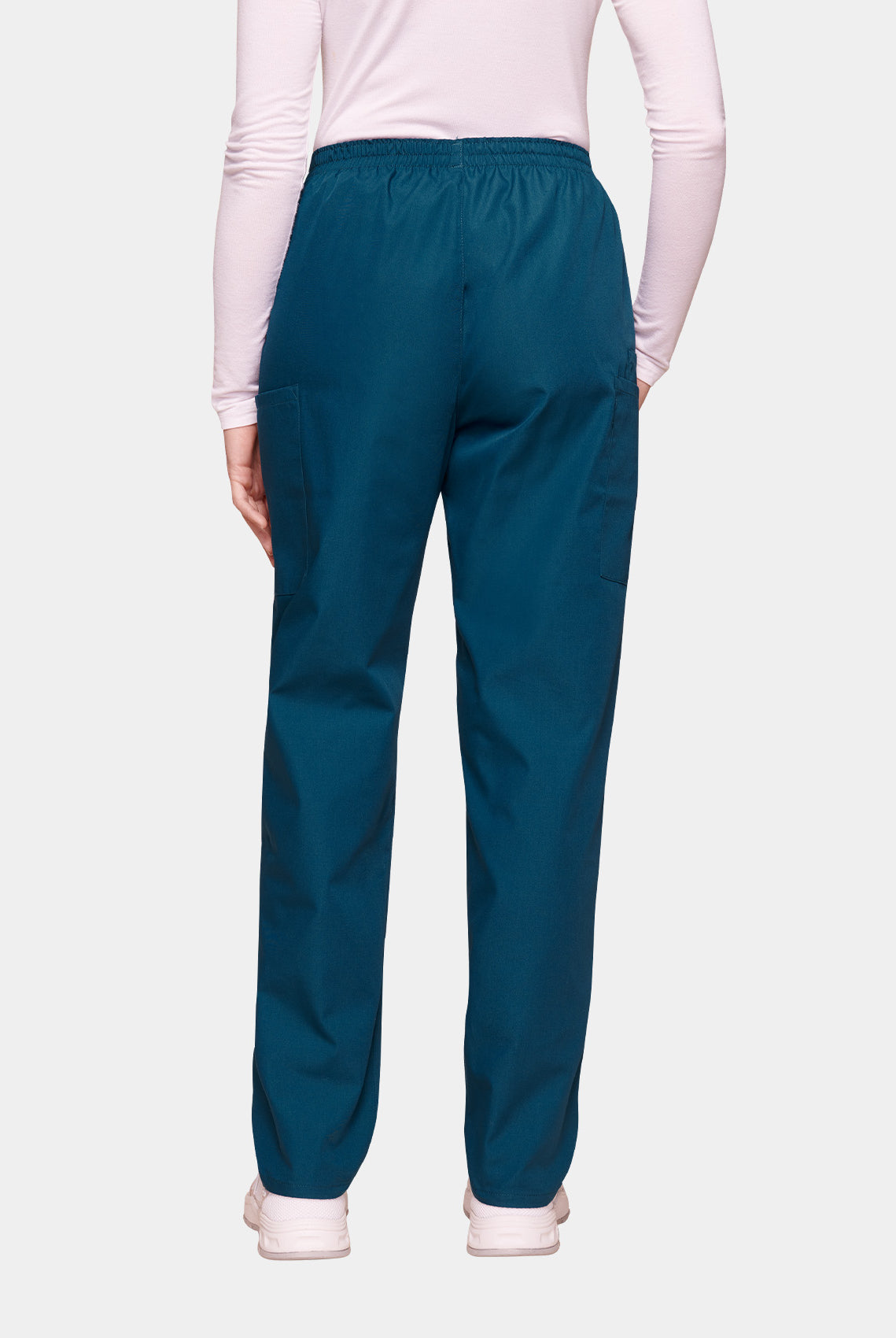 Cherokee Unisex Elasticated Scrub Trousers - Caribbean - Back