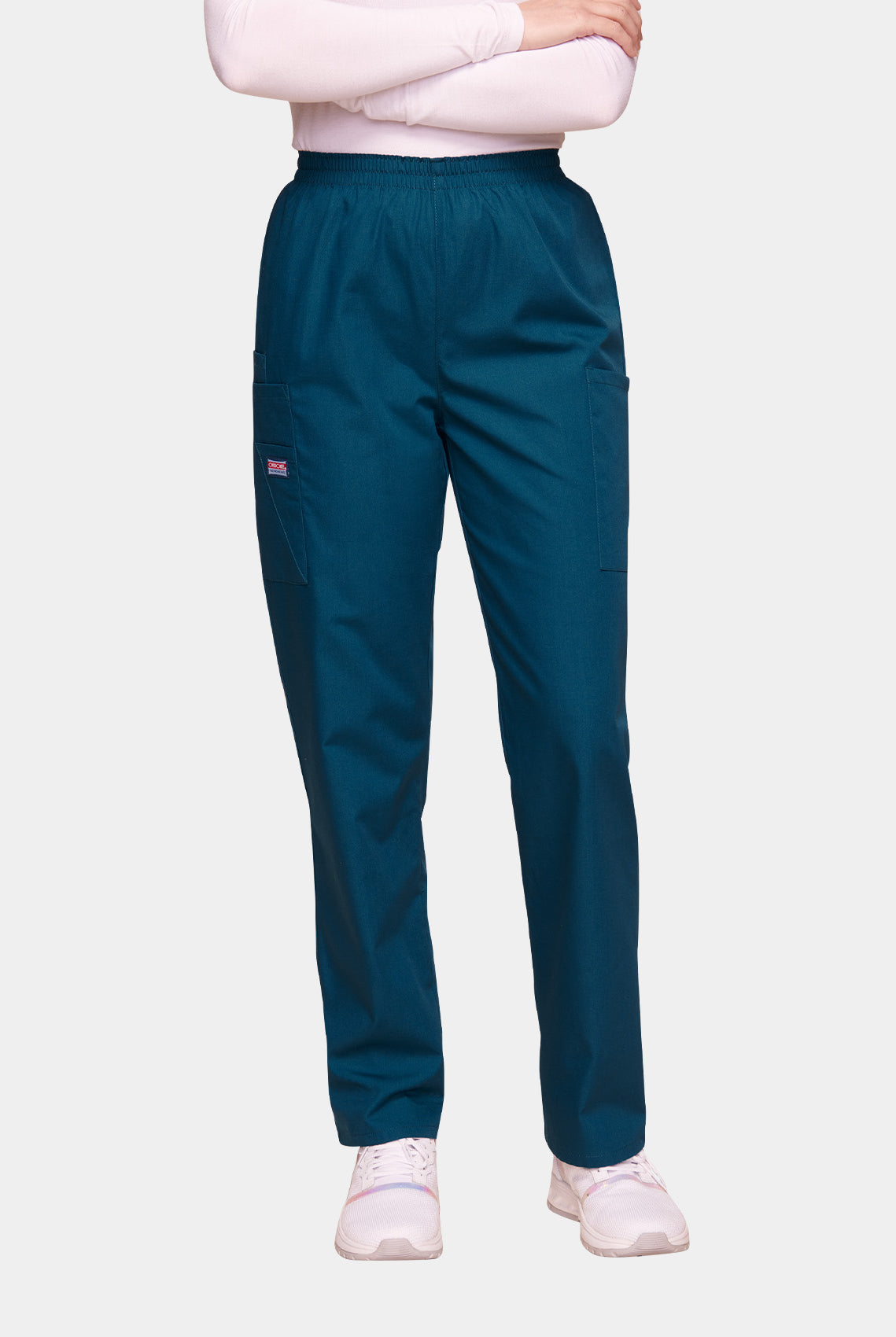 Cherokee Unisex Elasticated Scrub Trousers - Caribbean
