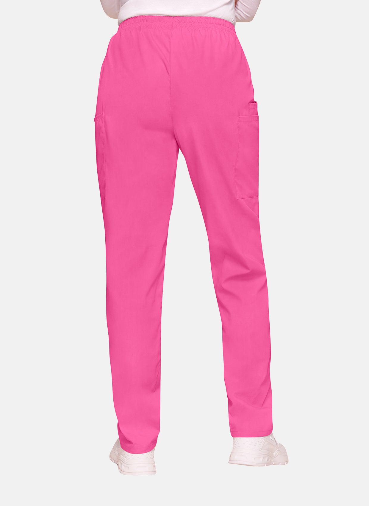 Cherokee Unisex Elasticated Scrub Trousers - Shocking Pink