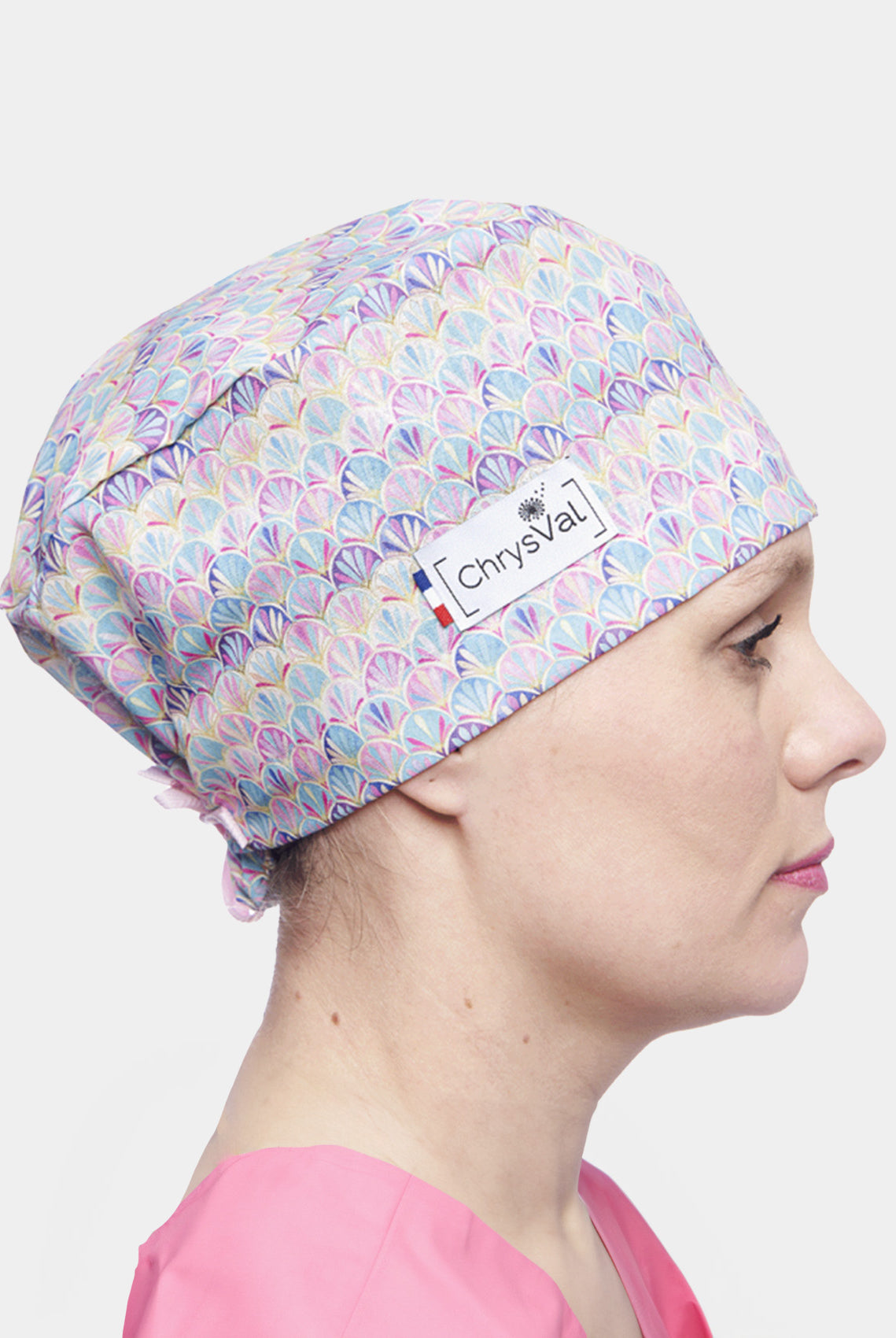 ChrysVal Long Hair Scrub Hat - Ariel - woman