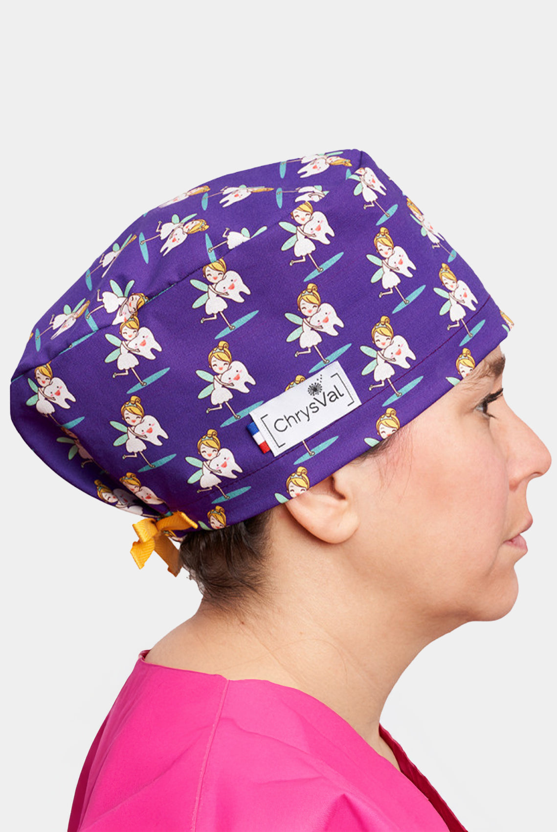 ChrysVal Long Hair Scrub Hat - Flossy Fairy