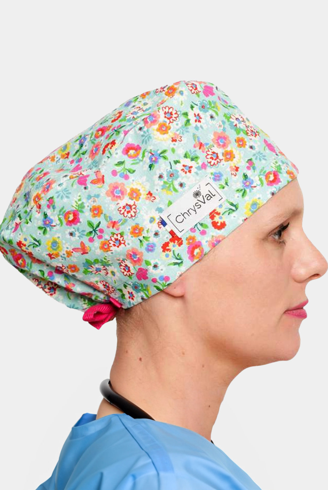 ChrysVal Long Hair Scrub Hat - Prairie - Women